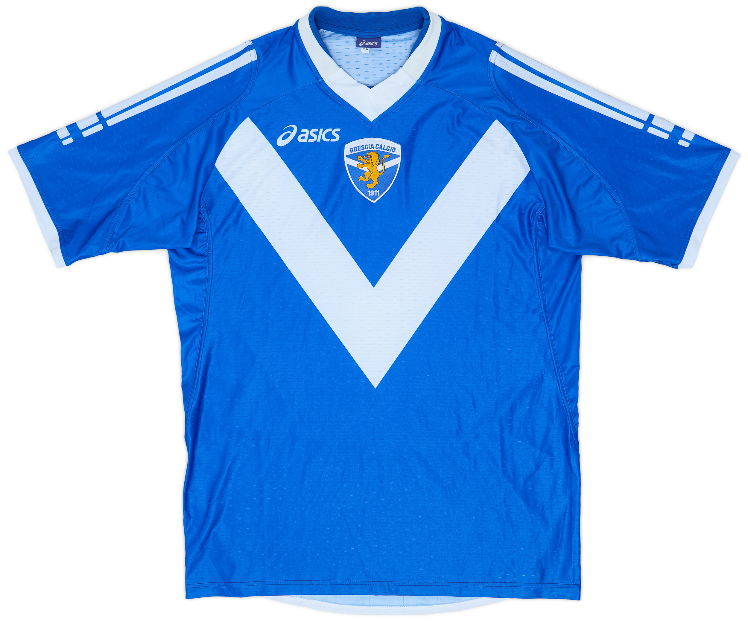 Maillot Brescia Calcio Match Worn 2008-2009 - ASICS #3 Gorzegno - Taille XL