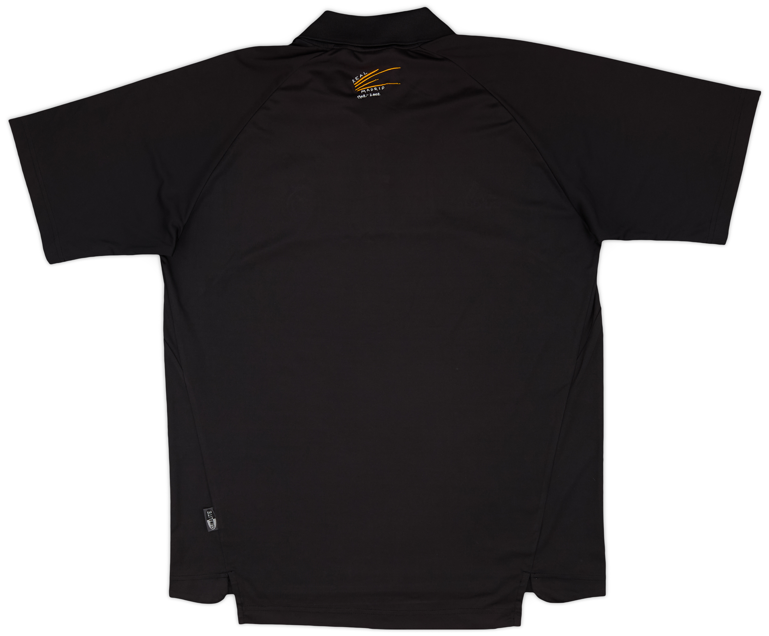Real Madrid 2002年記念ポロシャツ 黒 2002-03 Real Madrid Centenary adidas 1/4 Zip Polo Shirt - 8