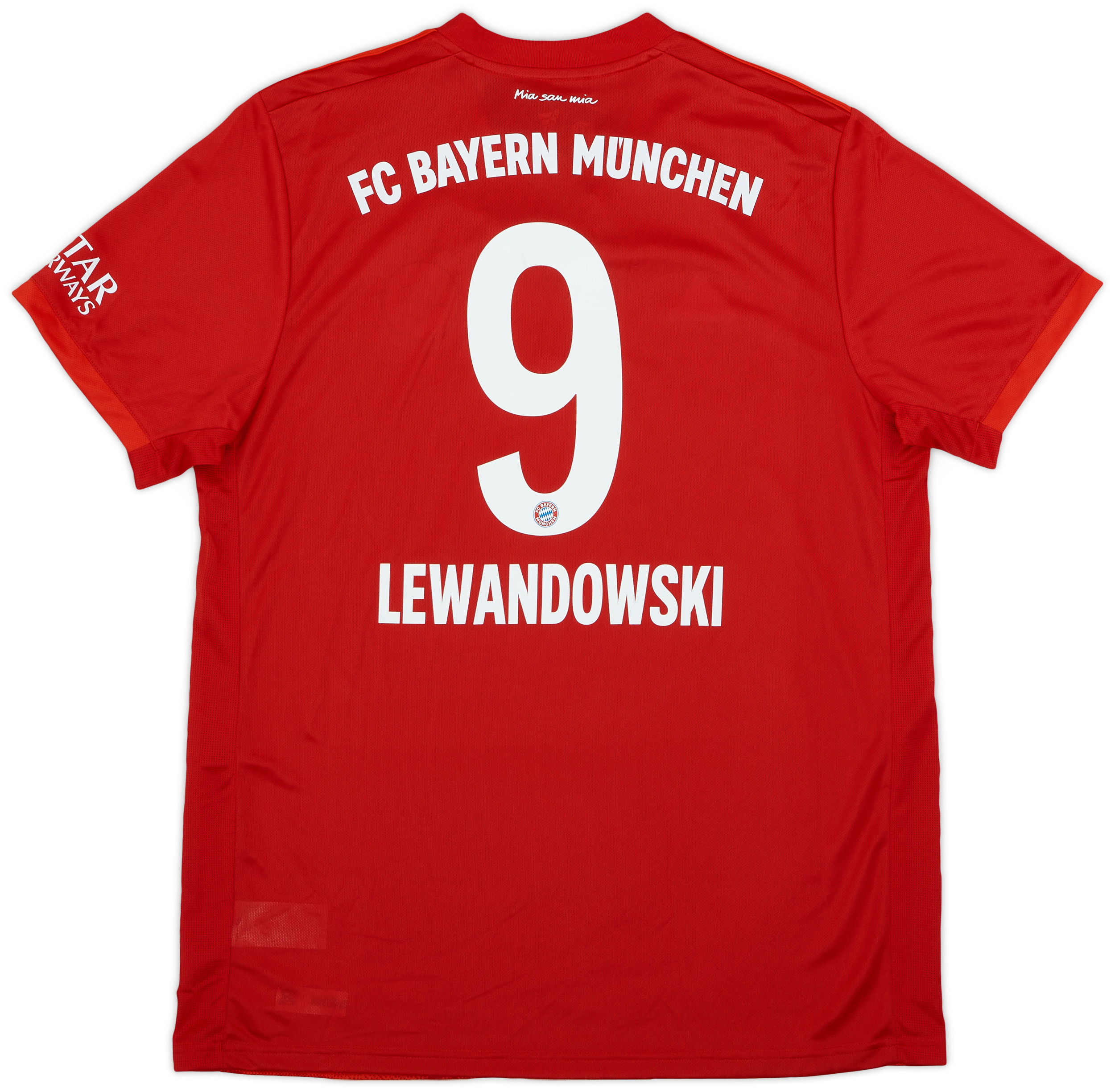 Maillot Adidas Bayern Munich Lewandowski N°9 - Taille XL, Rouge, Occasion