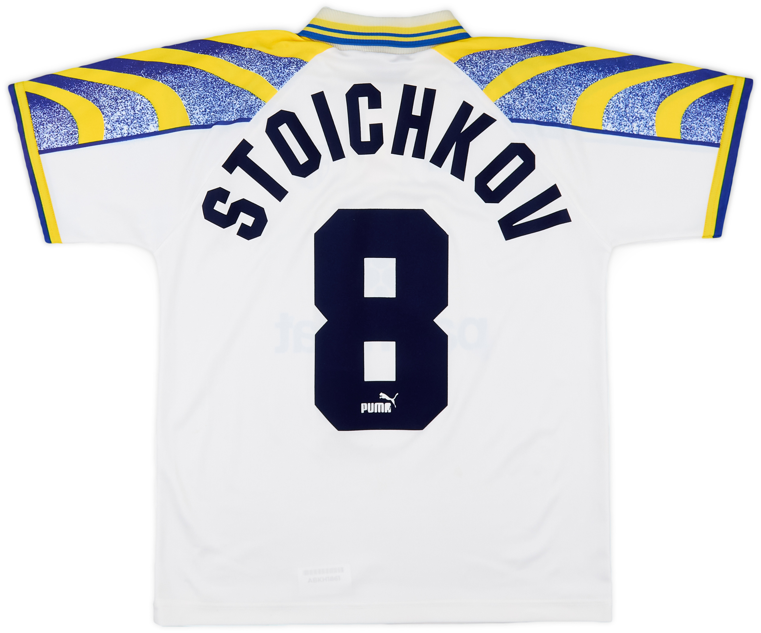 1995-97 Parma Basic Home Shirt Stoichkov #8 - 5/10 - (Y)