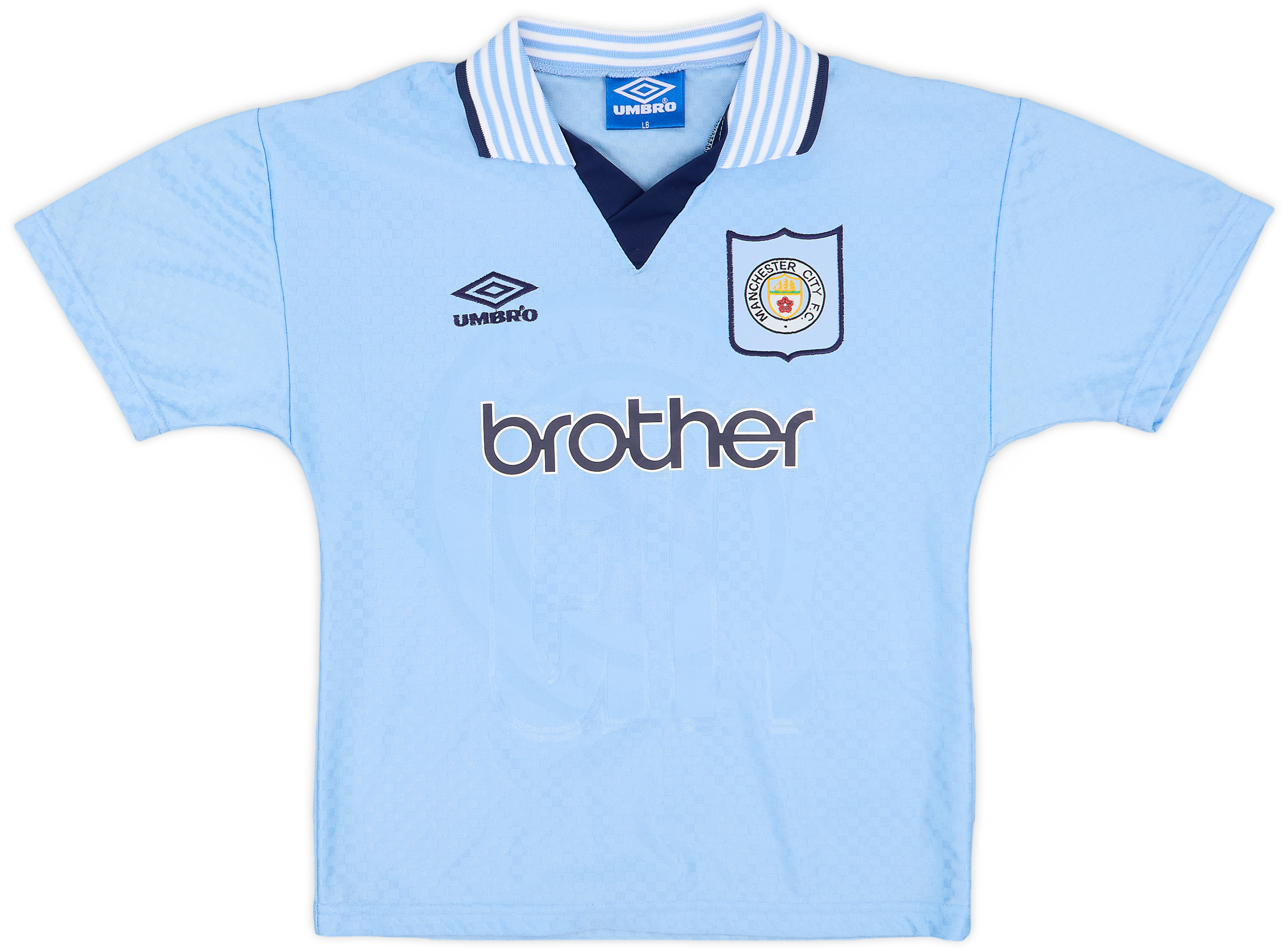 Manchester City 1995 1996 1997 home Sz XL Umbro football