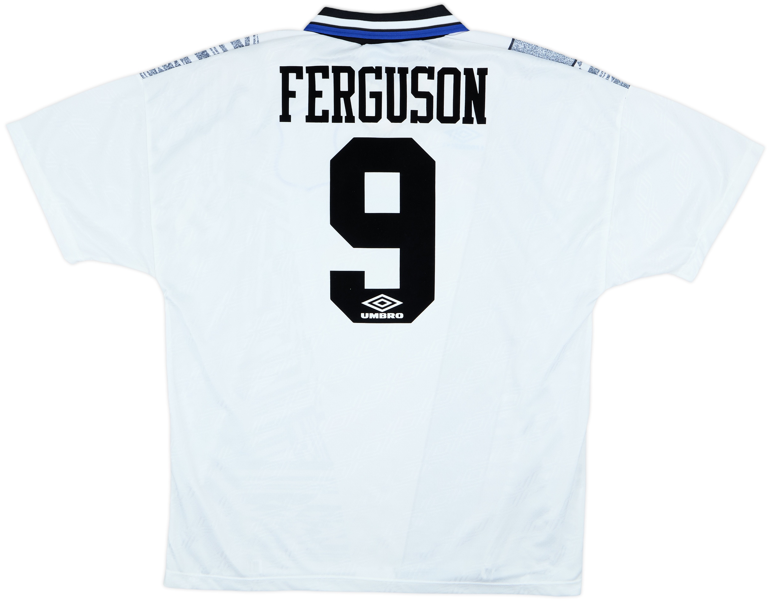 1994-95 Everton Away Shirt Ferguson #9 - 10/10 - (XL)