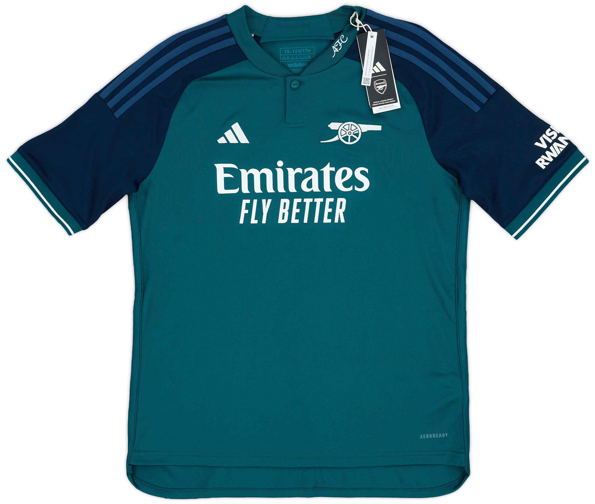 2023-24 Arsenal Third Shirt Odegaard #8 (KIDS)