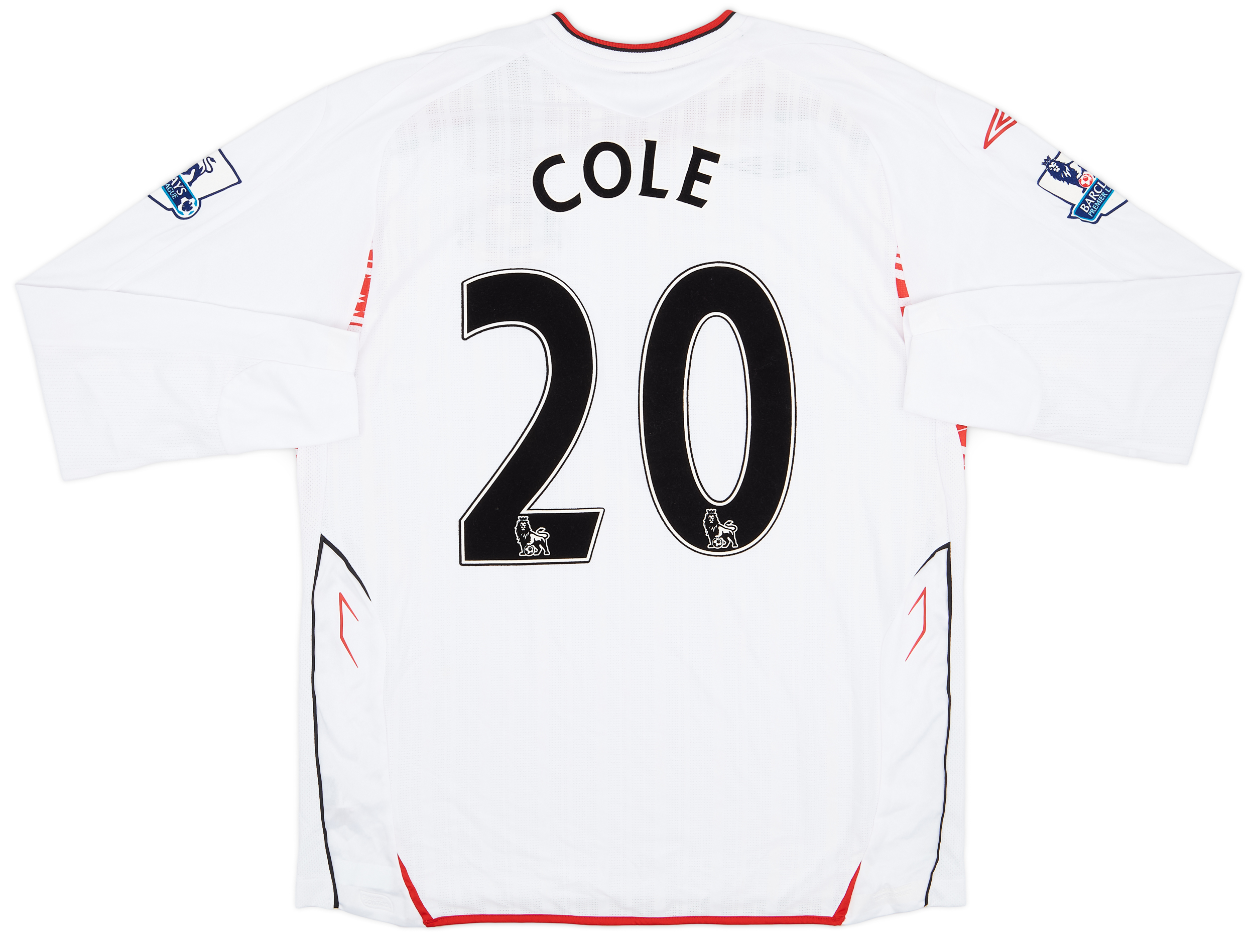 2007-08 Sunderland Match Issue Away Shirt Cole #20