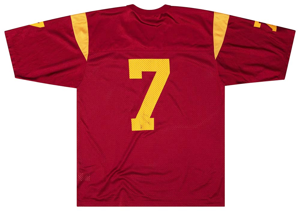 2006 08 USC Trojans Harris 7 Nike Jersey Home Y