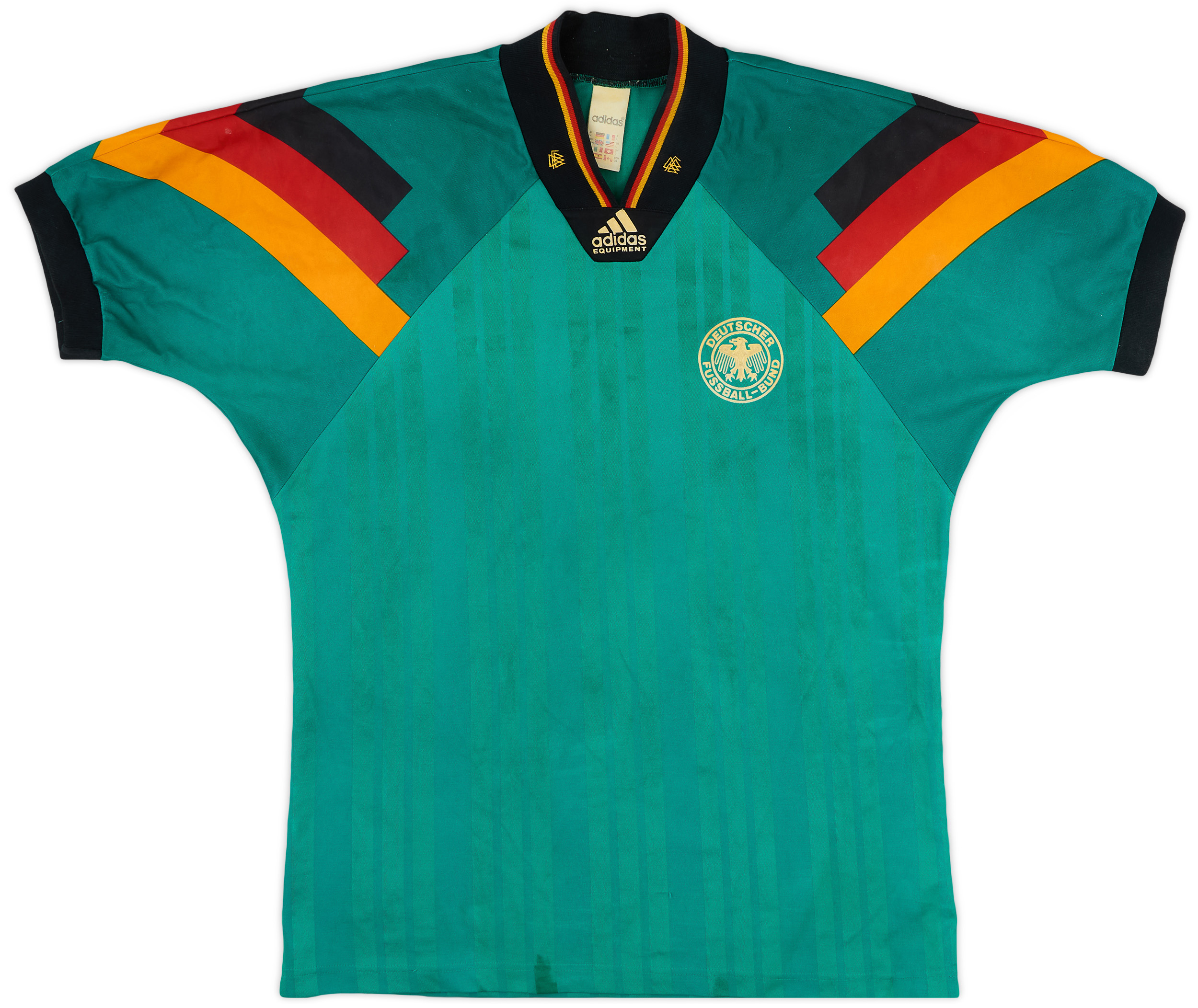 ドイツ代表 1992 アウェイ ユニフォーム 1992-94 Germany Away Shirt - 3/10 - (L/XL)