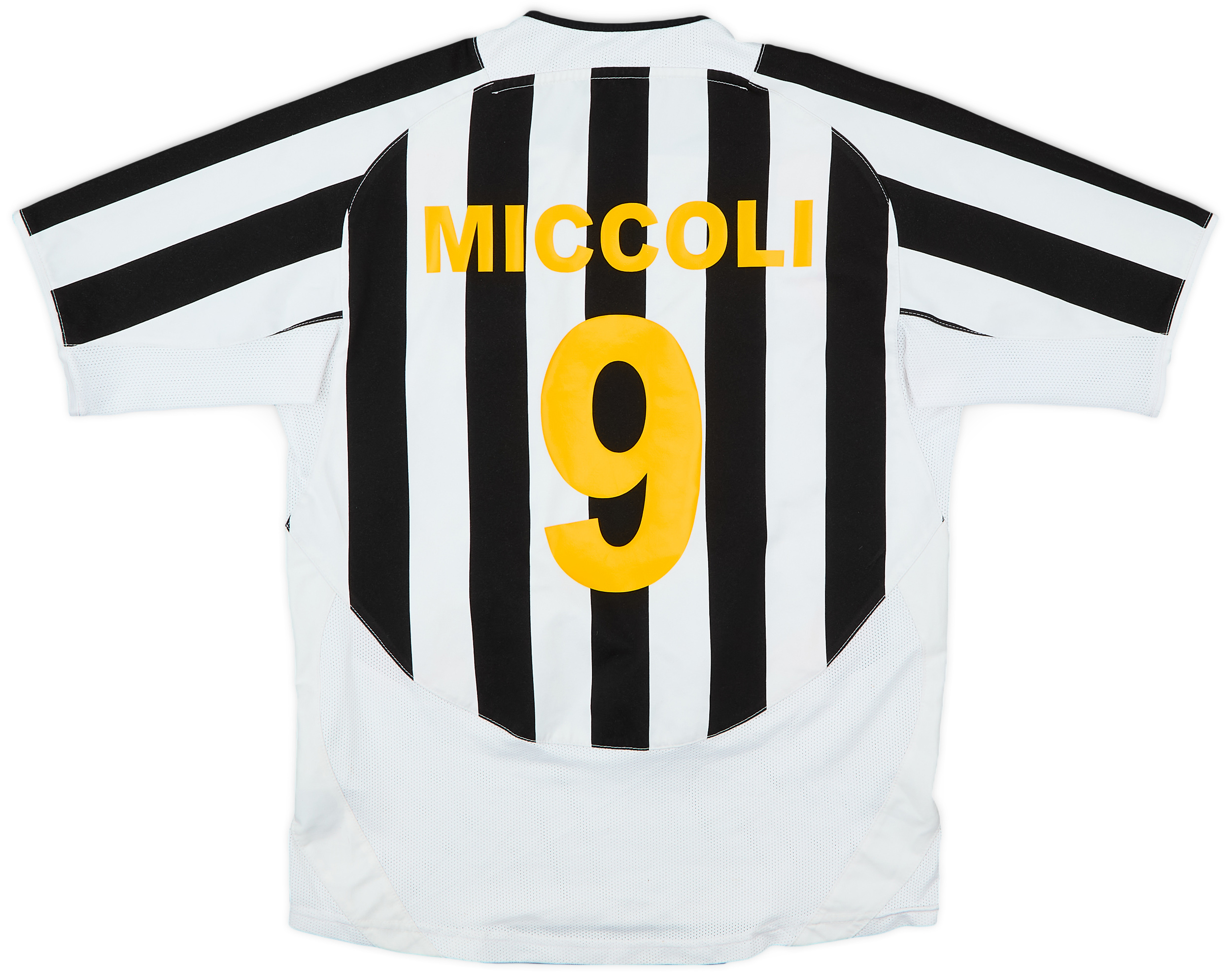 2004-05 Juventus Home Shirt Miccoli #9 - 6/10 - (L.Boys)