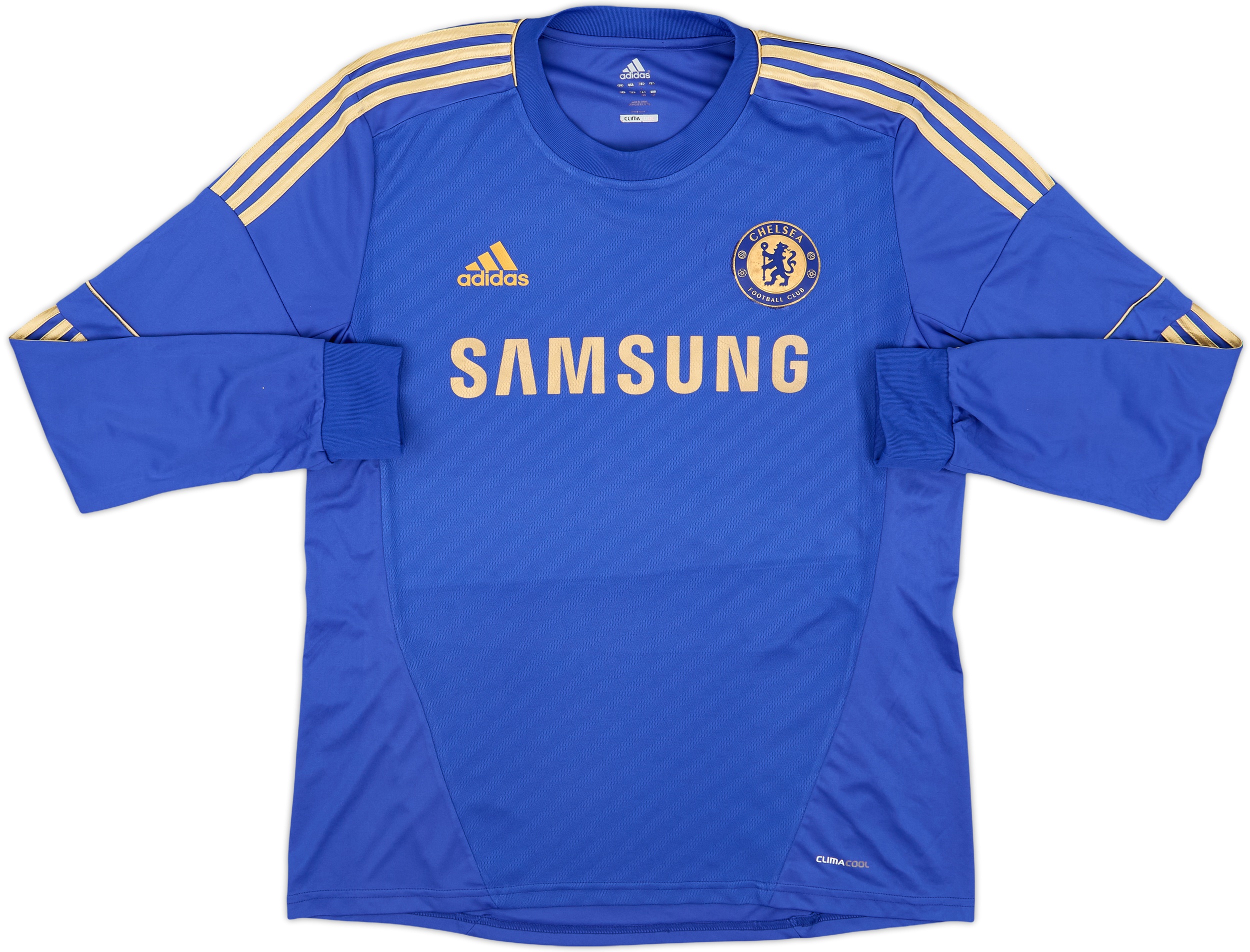 ウェア Chelsea 2012 2013 HOME 2012-13 Chelsea Home L/S Shirt Hazard #17 - 5/10 - (L)