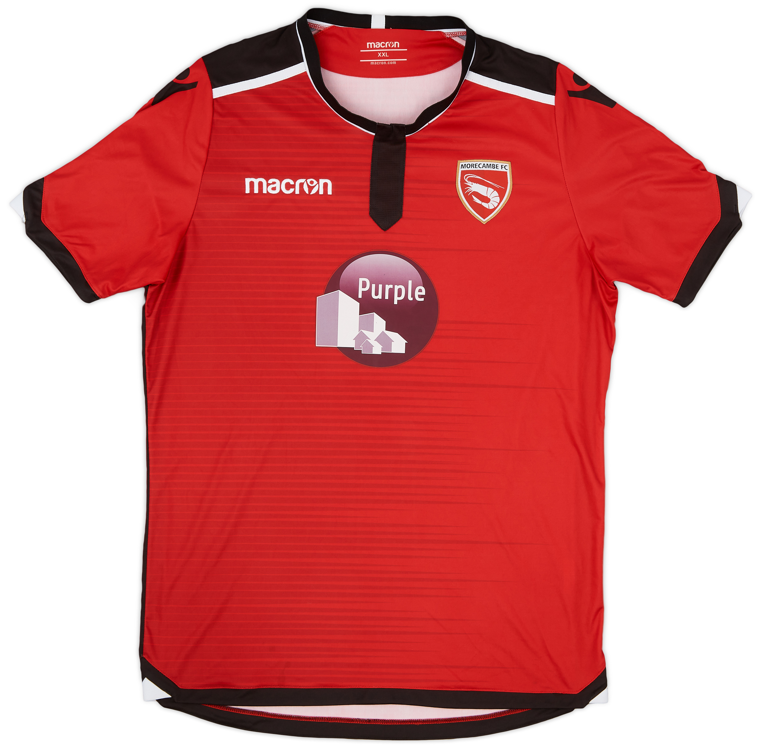 2017-18 Morecambe Home Shirt - 7/10 - (XXL)