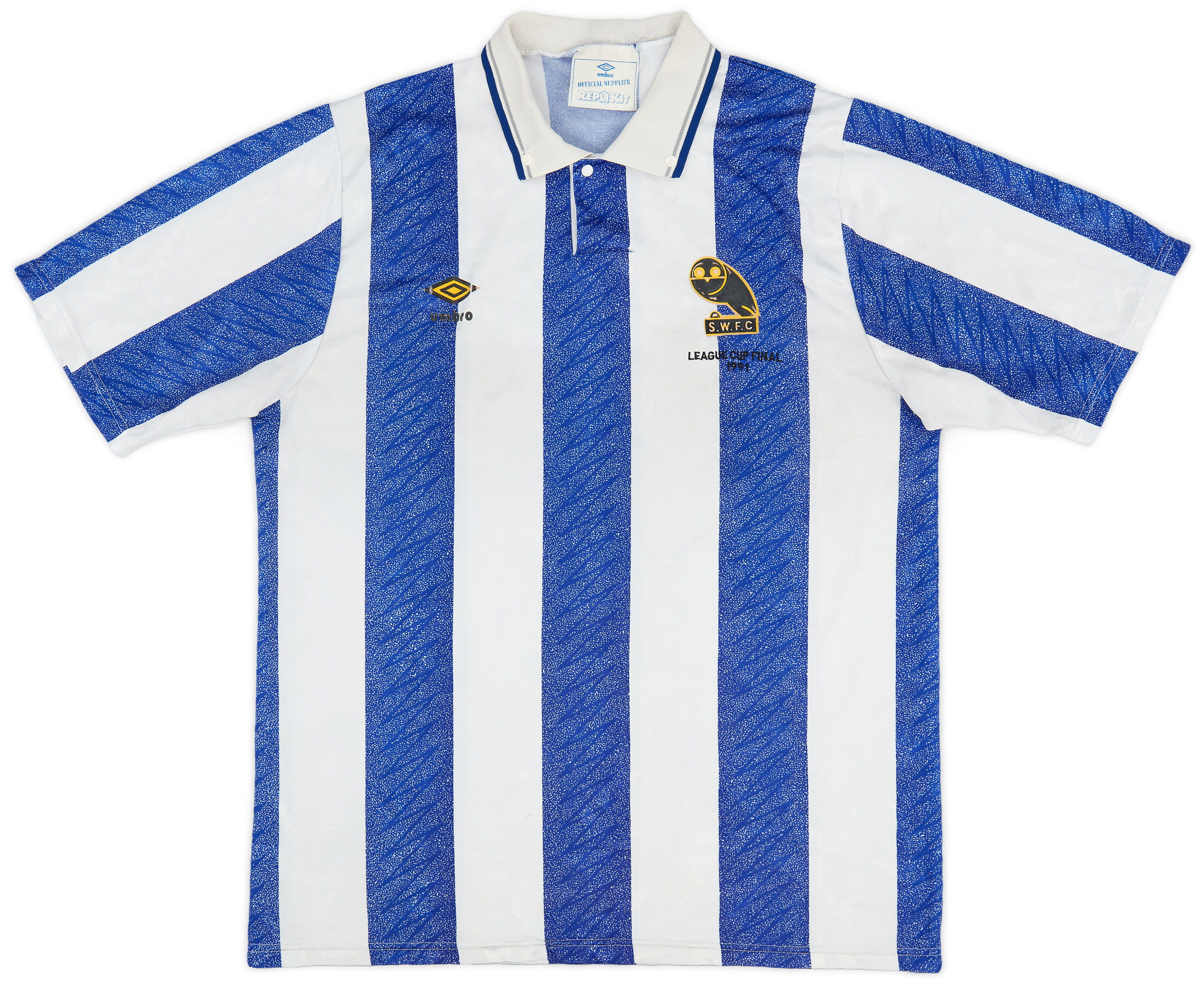 199091 Sheffield Wednesday 'League Cup Final' Home Shirt 6/10 (L)