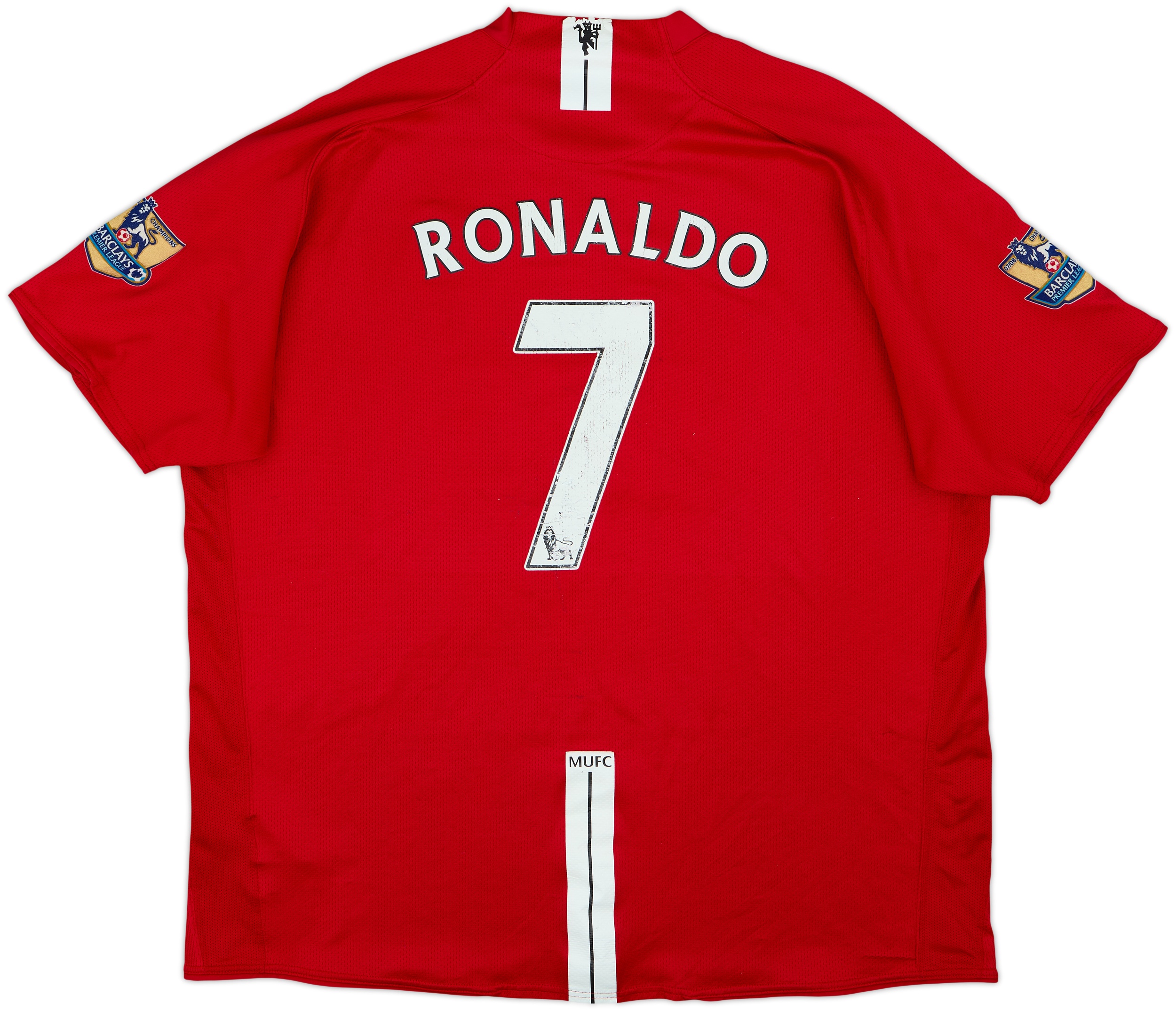 2007-09 Manchester United Home Shirt Ronaldo #7 - 5/10 - (3XL)