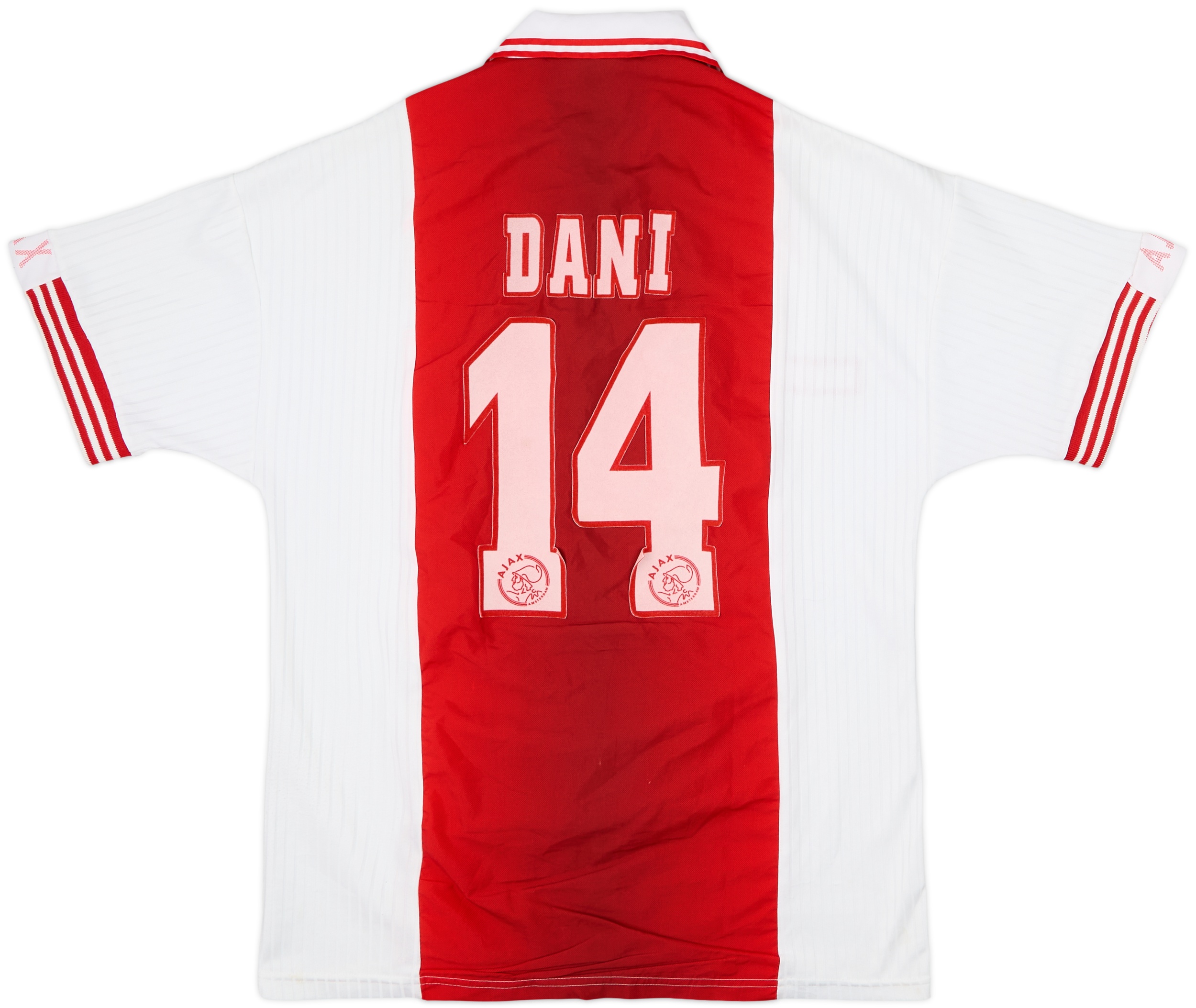 1997-98 Ajax Home Shirt Dani #14 - 7/10 - (M)