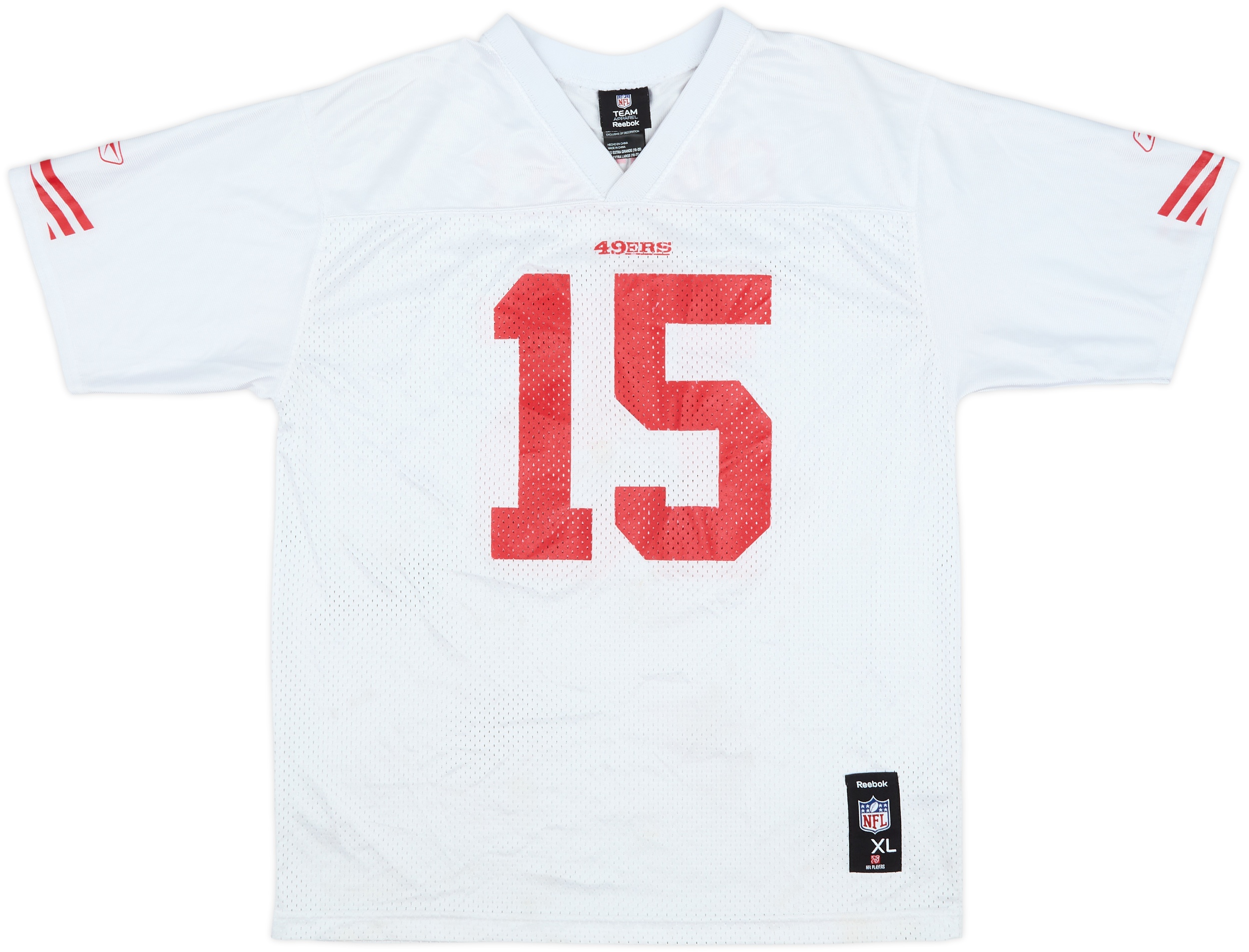 2009-11 San Francisco 49ers Crabtree #15 Reebok Replica Away