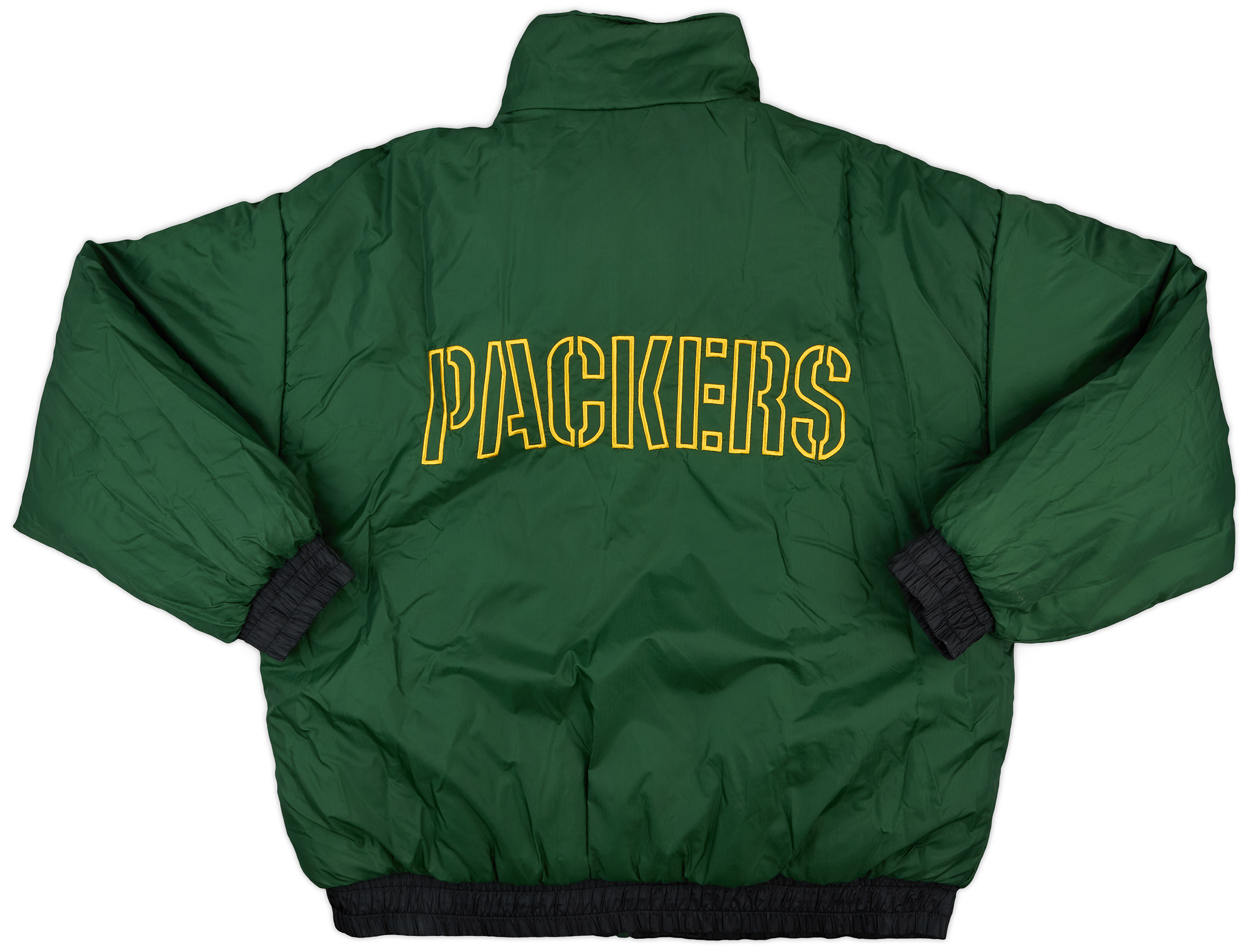 1990s Green Bay Packers Pro Player Reversible Rain Coat - 9