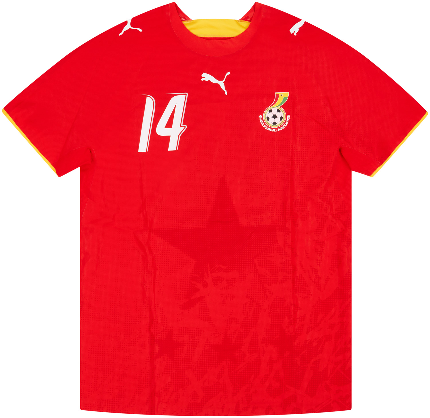 2006-07 Ghana Match Issue Away Shirt #14 (Amoah)