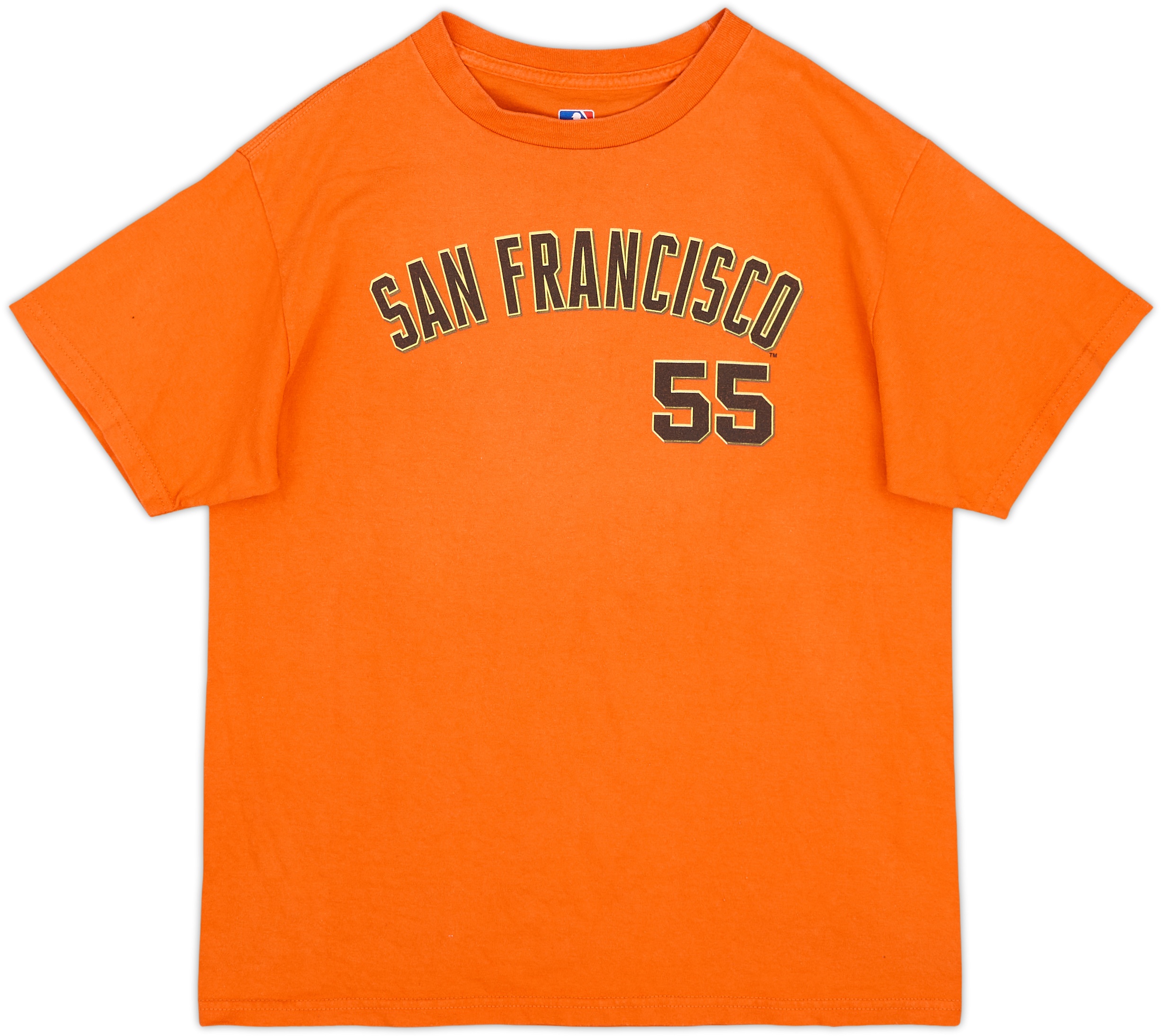 2011 San Francisco Giants Lincecum #55 MLB Tee - 8/10 - (L.Boys)