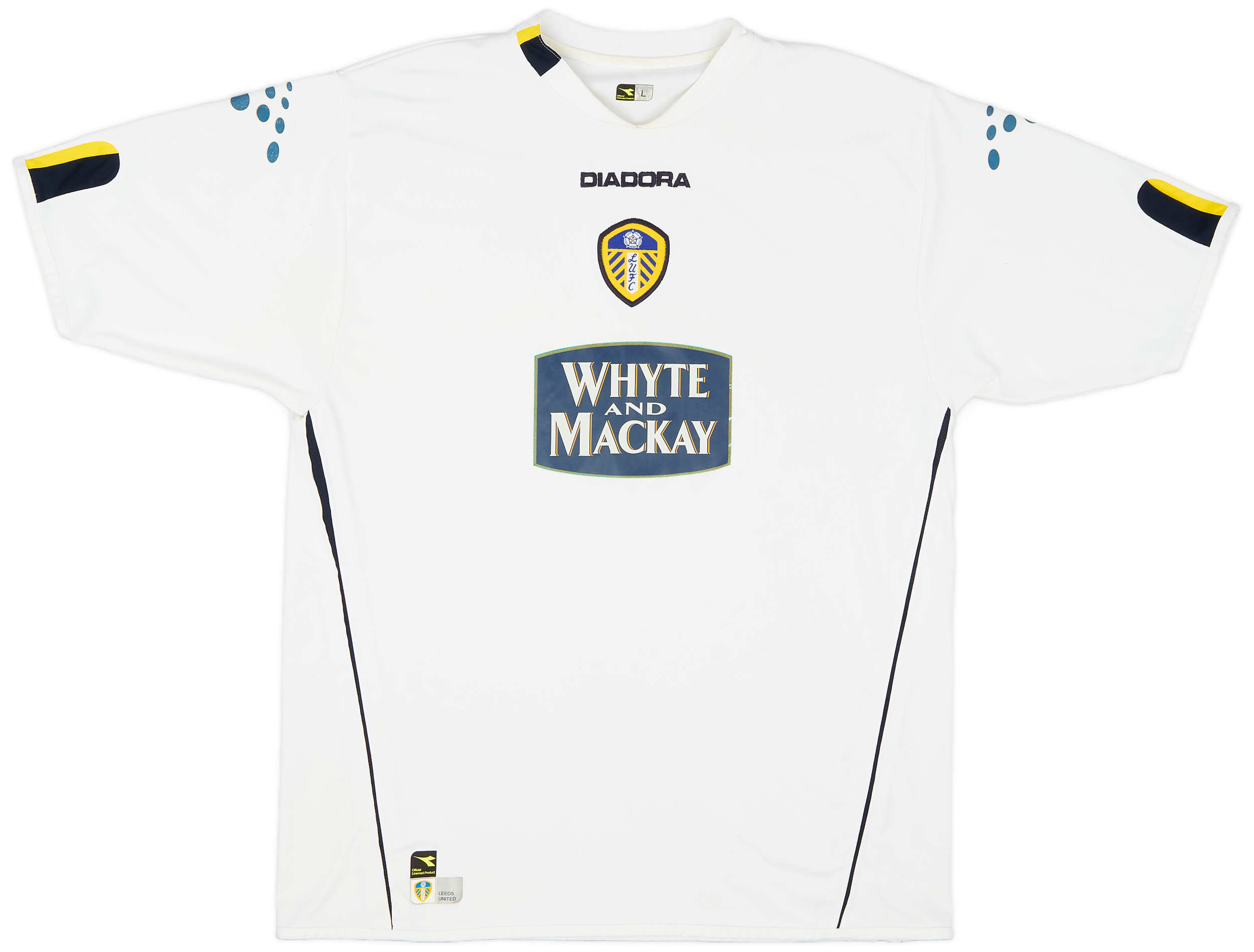 200405 Leeds United Home Shirt 7/10 (L)