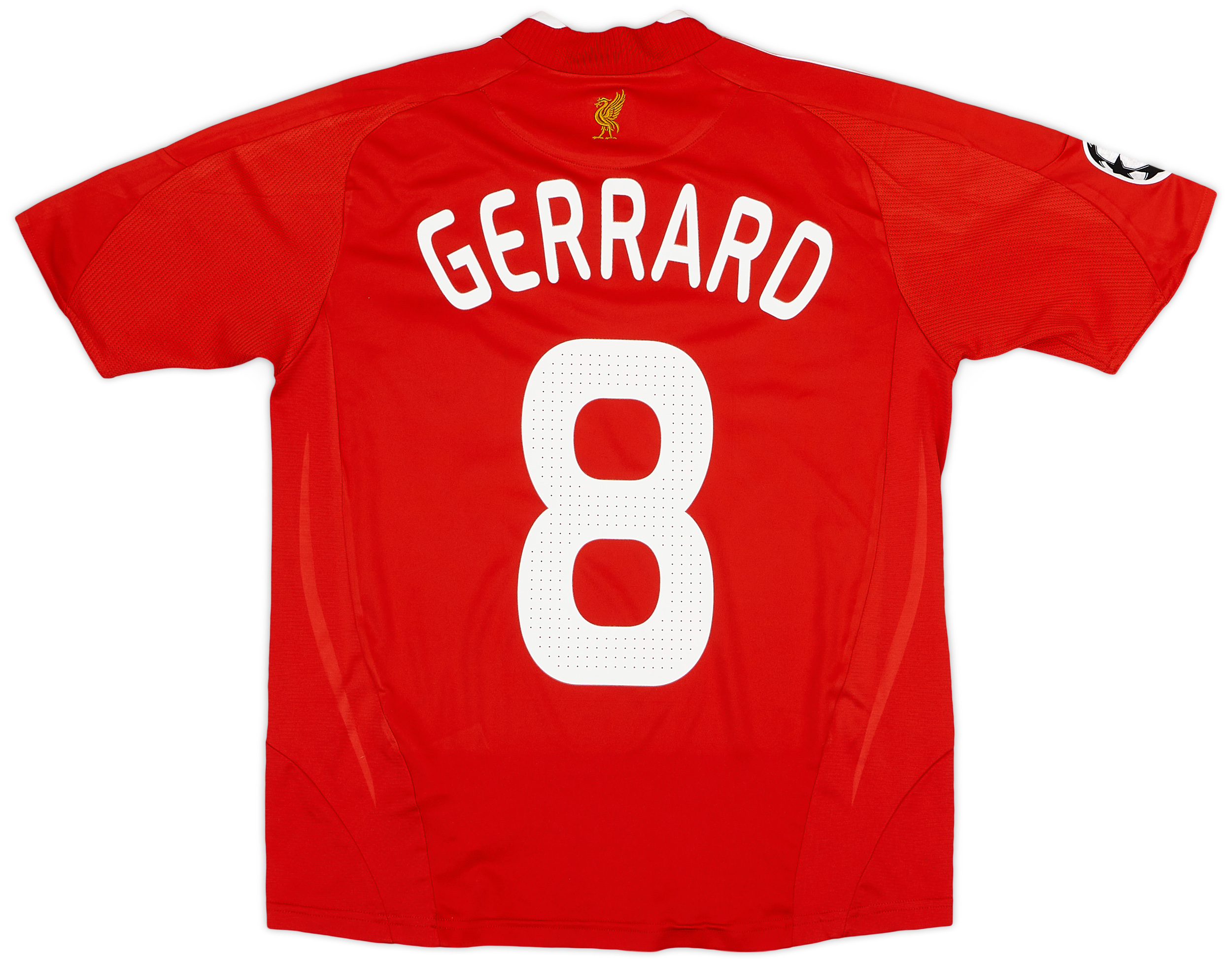 200810 Liverpool Home Shirt Gerrard 8 9/10 (L.Boys)