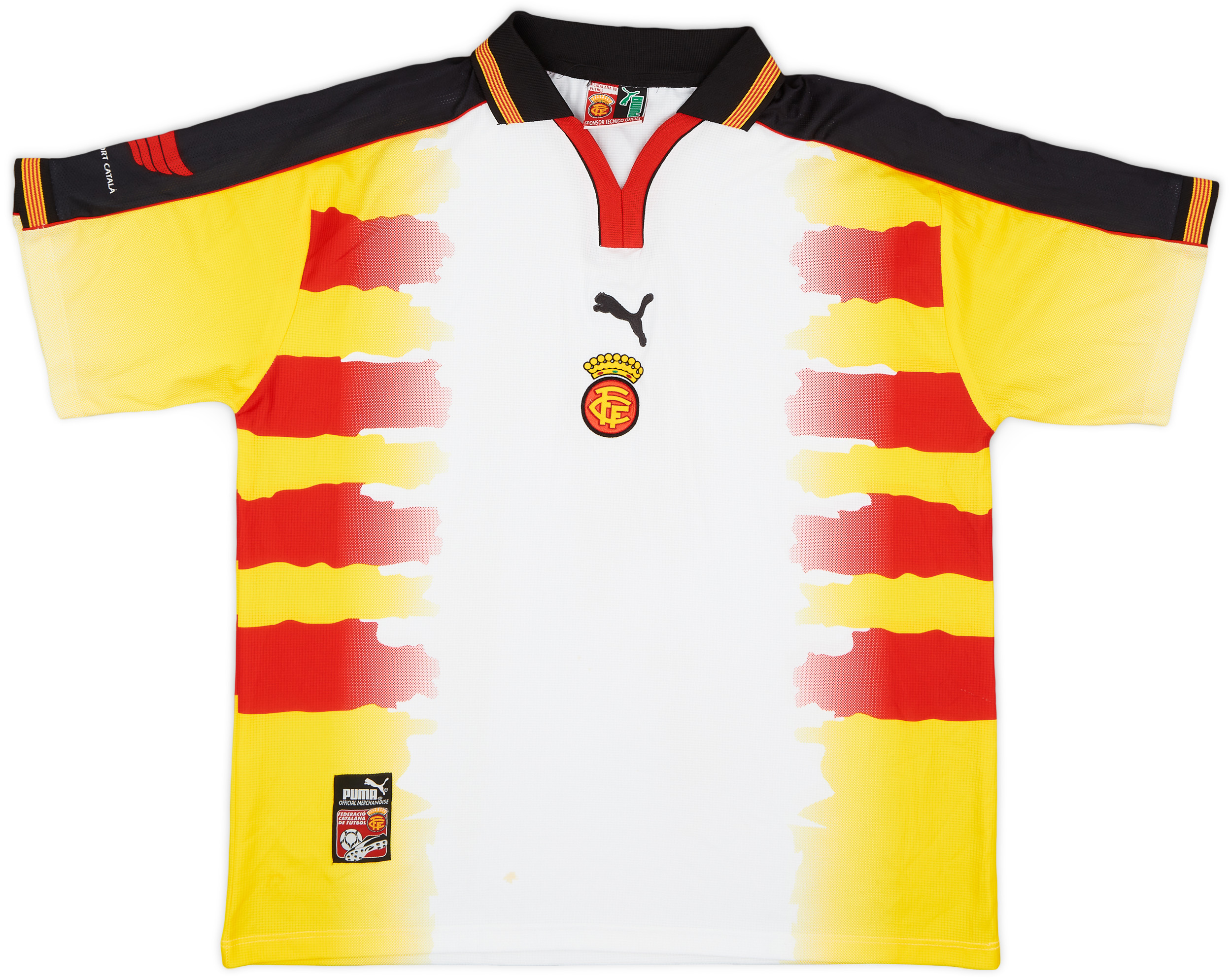 1999-00 Catalunya Home Shirt - 8/10 - (L)