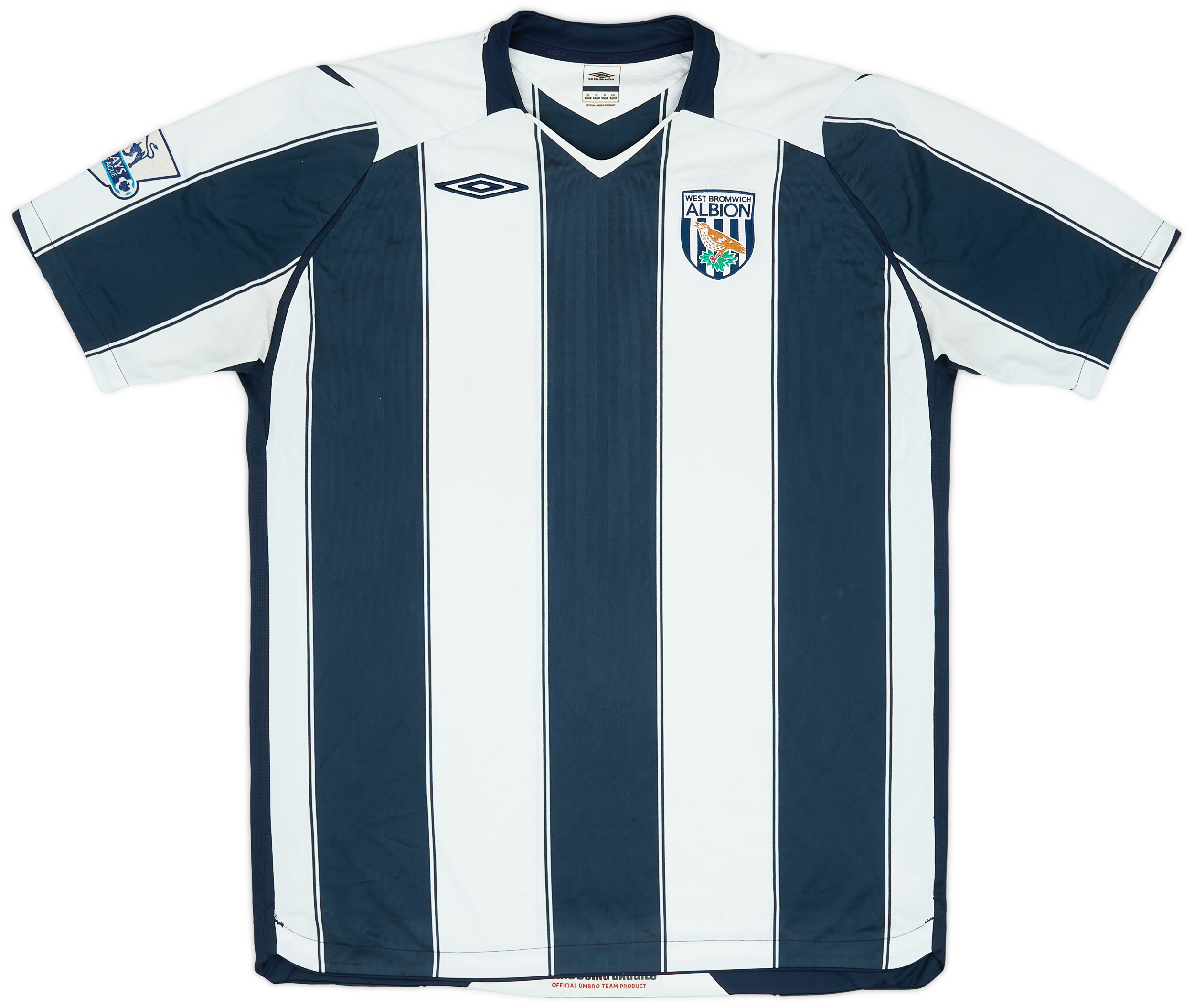 200809 West Brom Home Shirt 5/10 (XL)