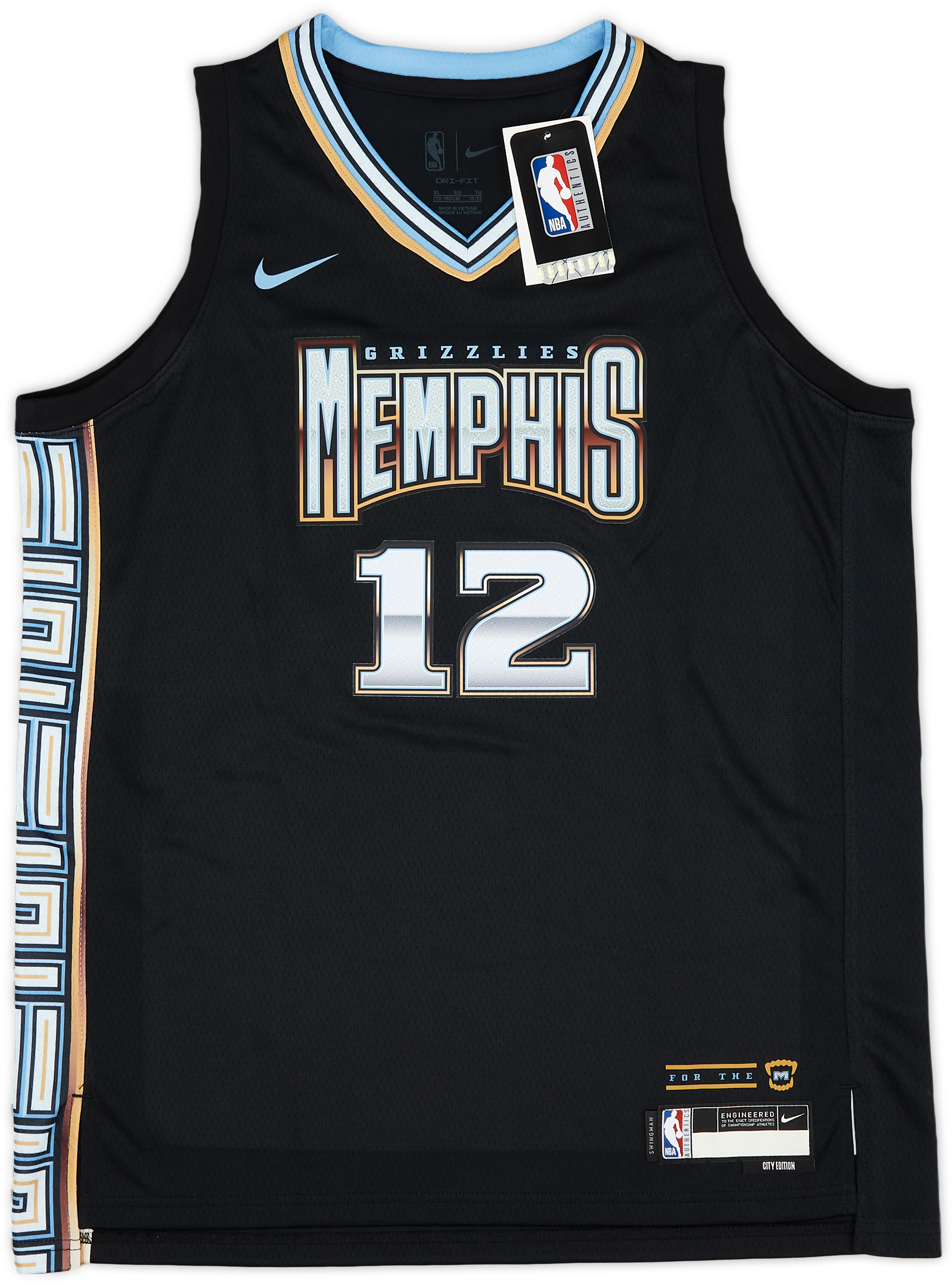 2022-23 Memphis Grizzlies Morant #12 Nike Swingman Alternate