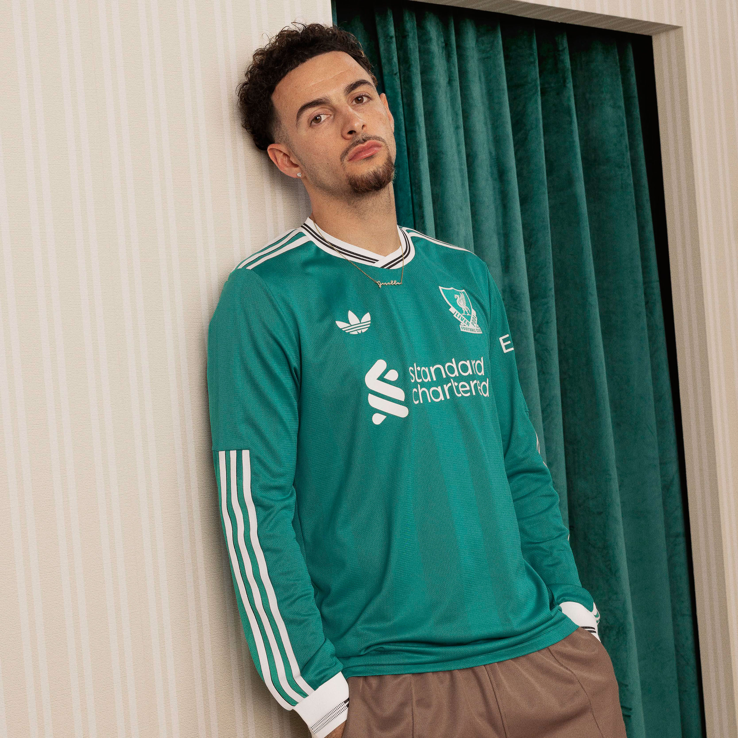 mlvince LAYERED L/S FOOTBALL SHIRT Mサイズ MLVINCE メルヴィンス LAYERED L/S FOOTBALL SHIRT NAVY