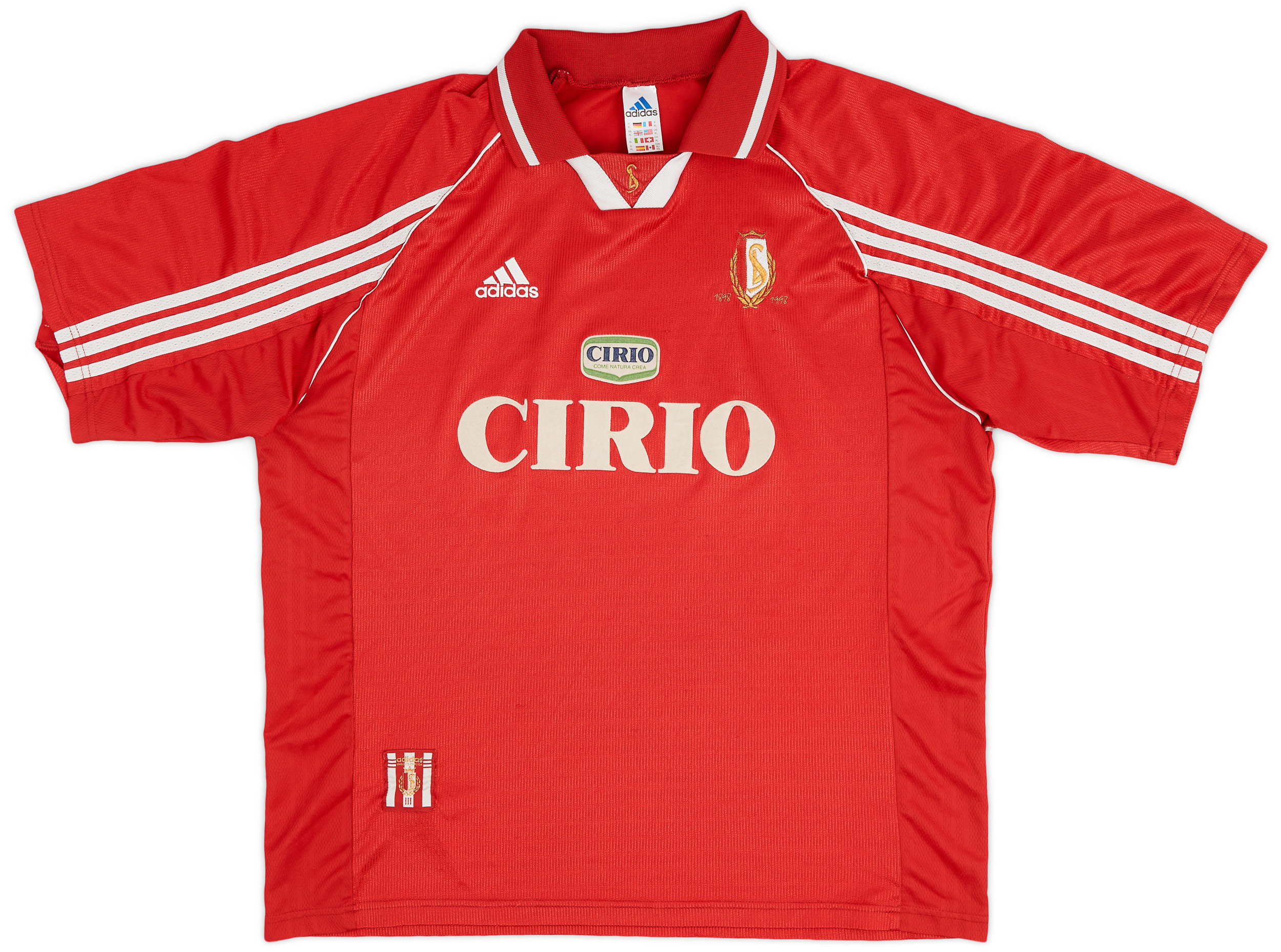 199899 Standard Liege Home Shirt 8/10 (XL)