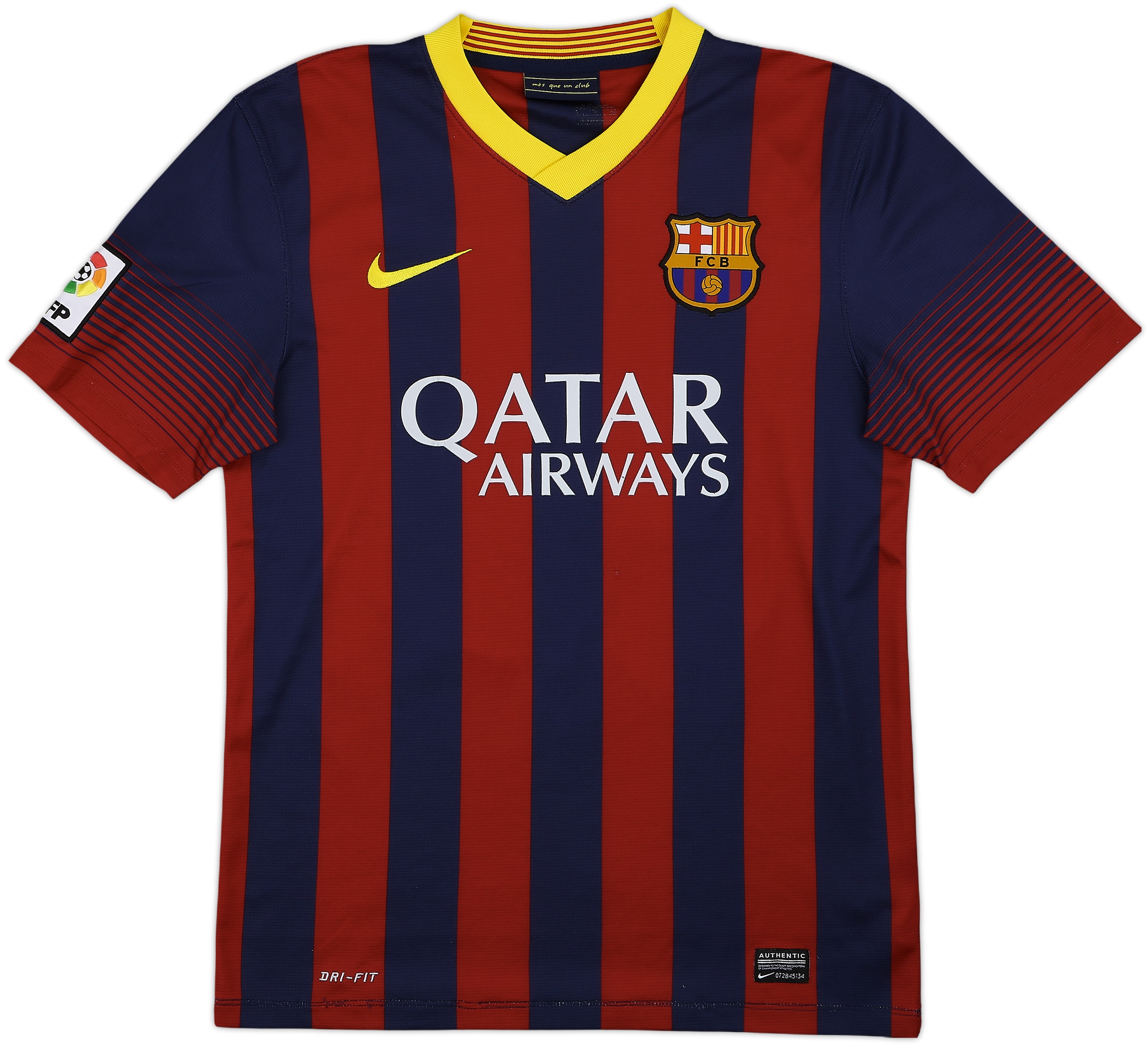 2013-14 Barcelona Home Shirt Messi #10 - 5/10 - (S)
