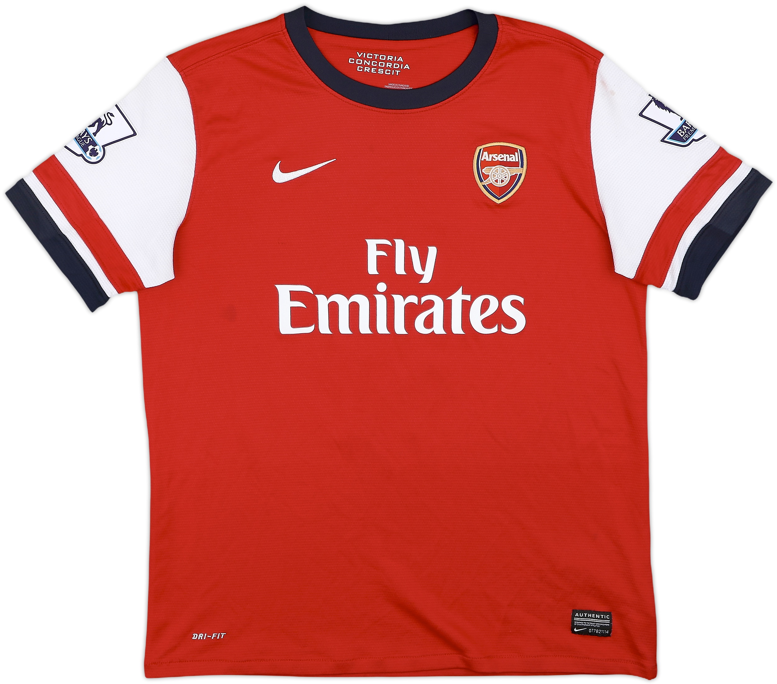 アーセナル ÖZIL 11番 シャツ　サイズXS 2012-14 Arsenal Home Shirt Ozil #11 - 8/10 - (S)