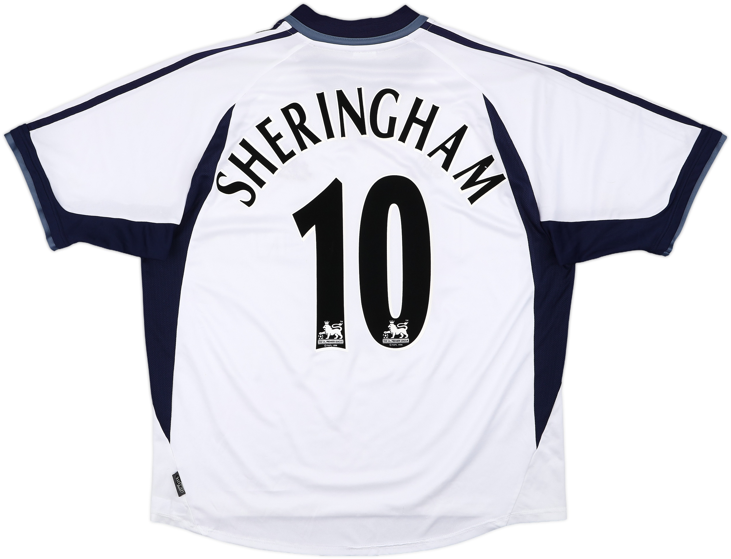 消費税無し 2001-02 Tottenham Home Shirt Sheringham #10 - 6/10 - (XL) トップス