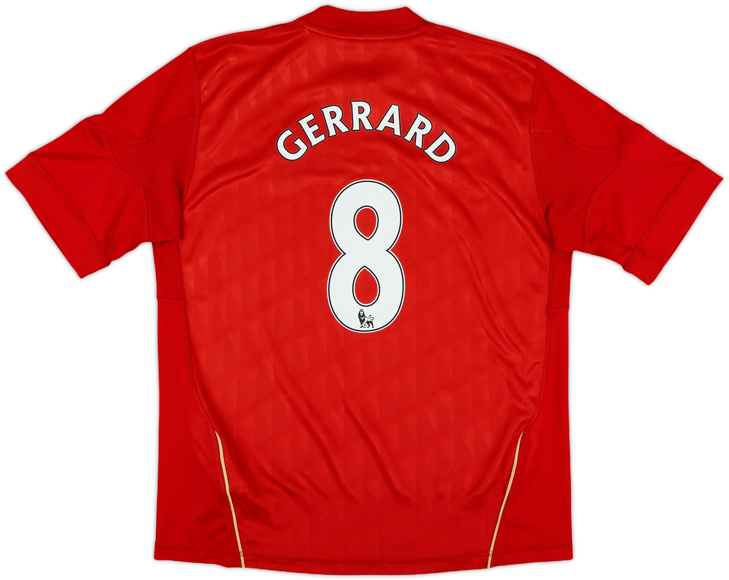 リバプール Gerrard ユニフォーム Mサイズ 2010-12 Liverpool Home Shirt Gerrard #8 - 8/10 - (M.Boys)