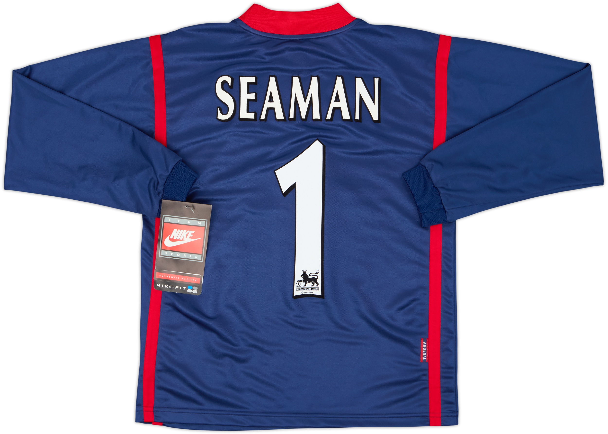 1998-99 Arsenal GK Shirt Seaman #1 (XL.Boys)