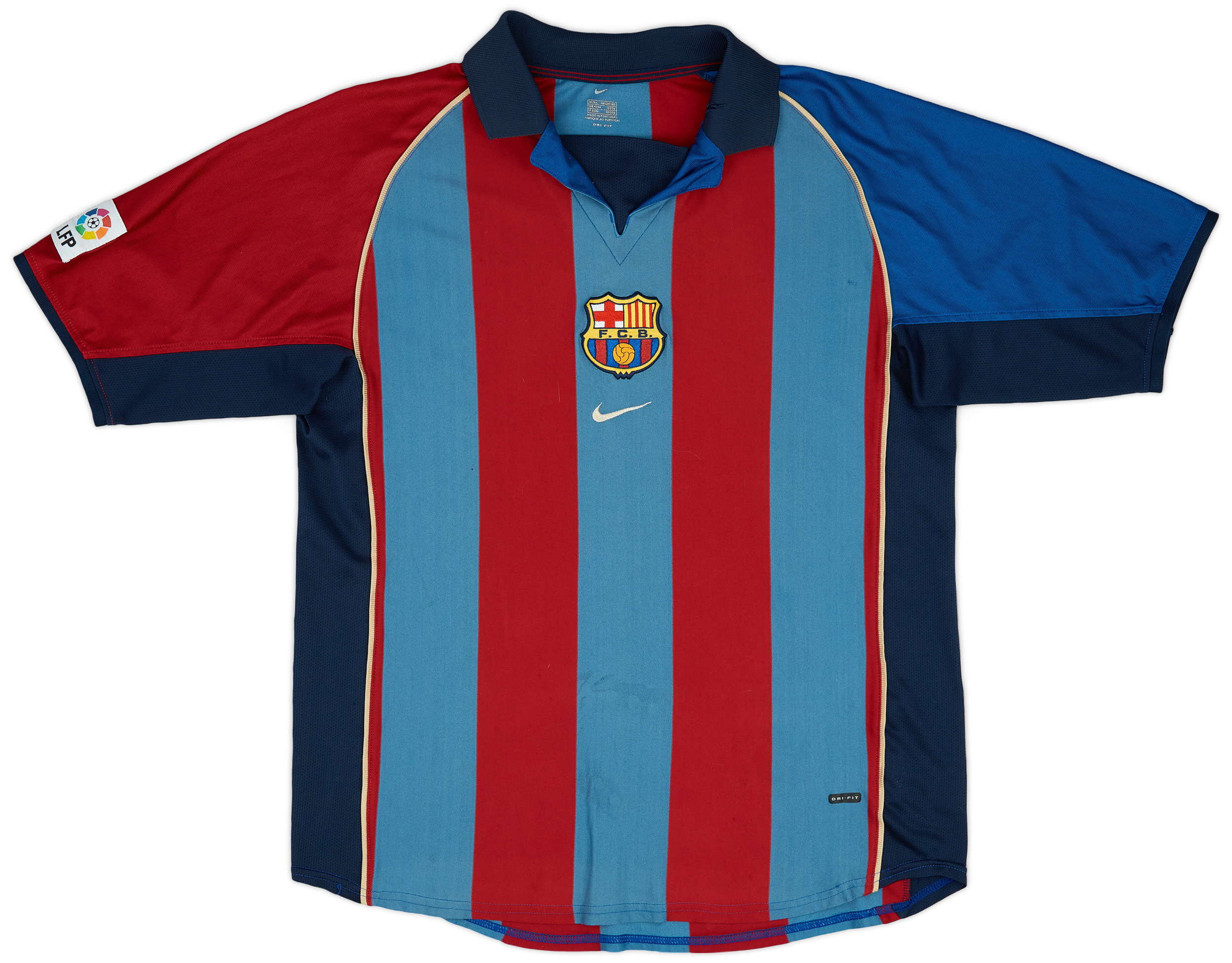 2001-02 Barcelona Home Shirt - 5/10 - (L)