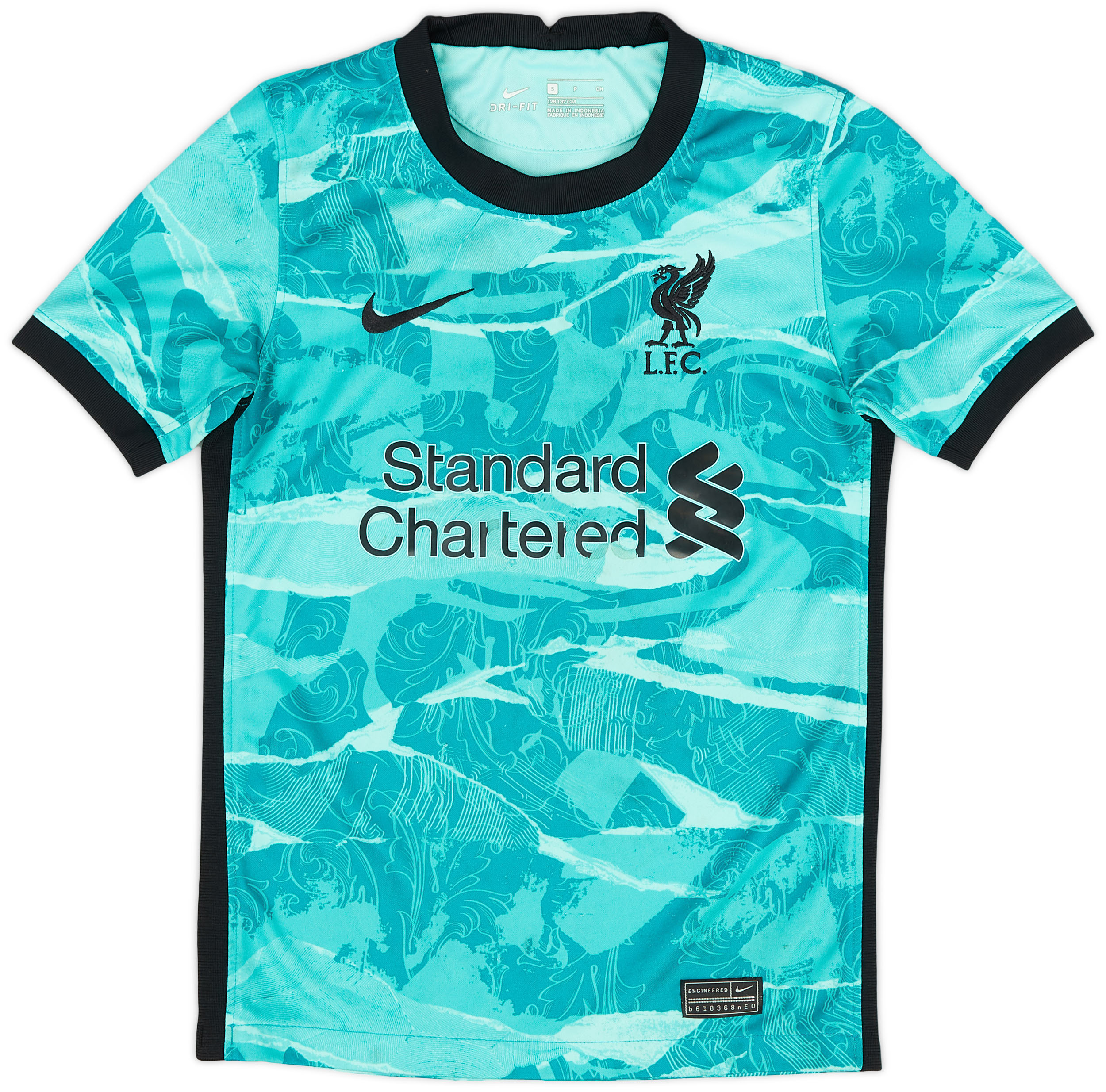 2020-21 Liverpool Away Shirt - 5/10 - (S.Boys)