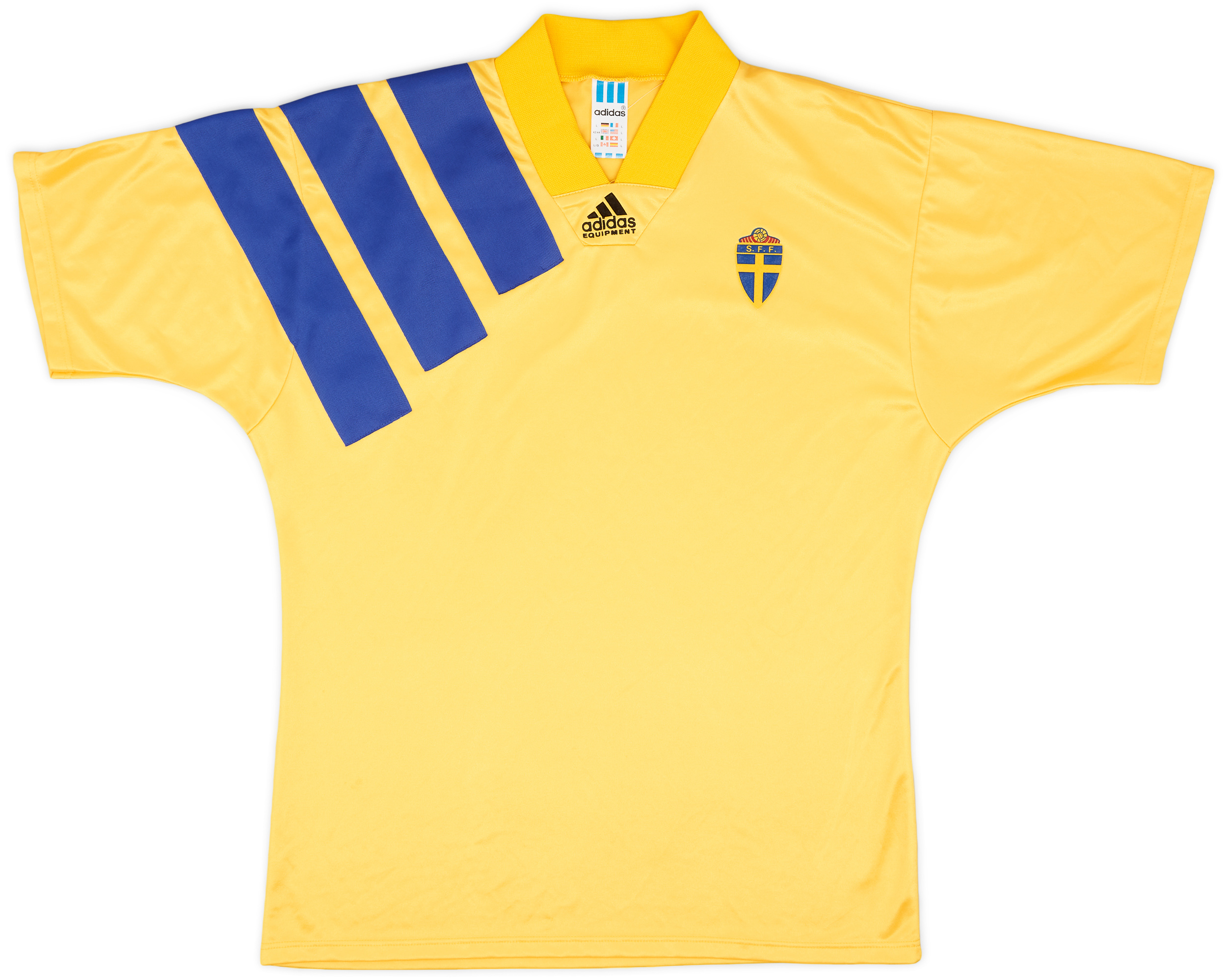 1992-94 Sweden Home Shirt - 9/10 - (L)