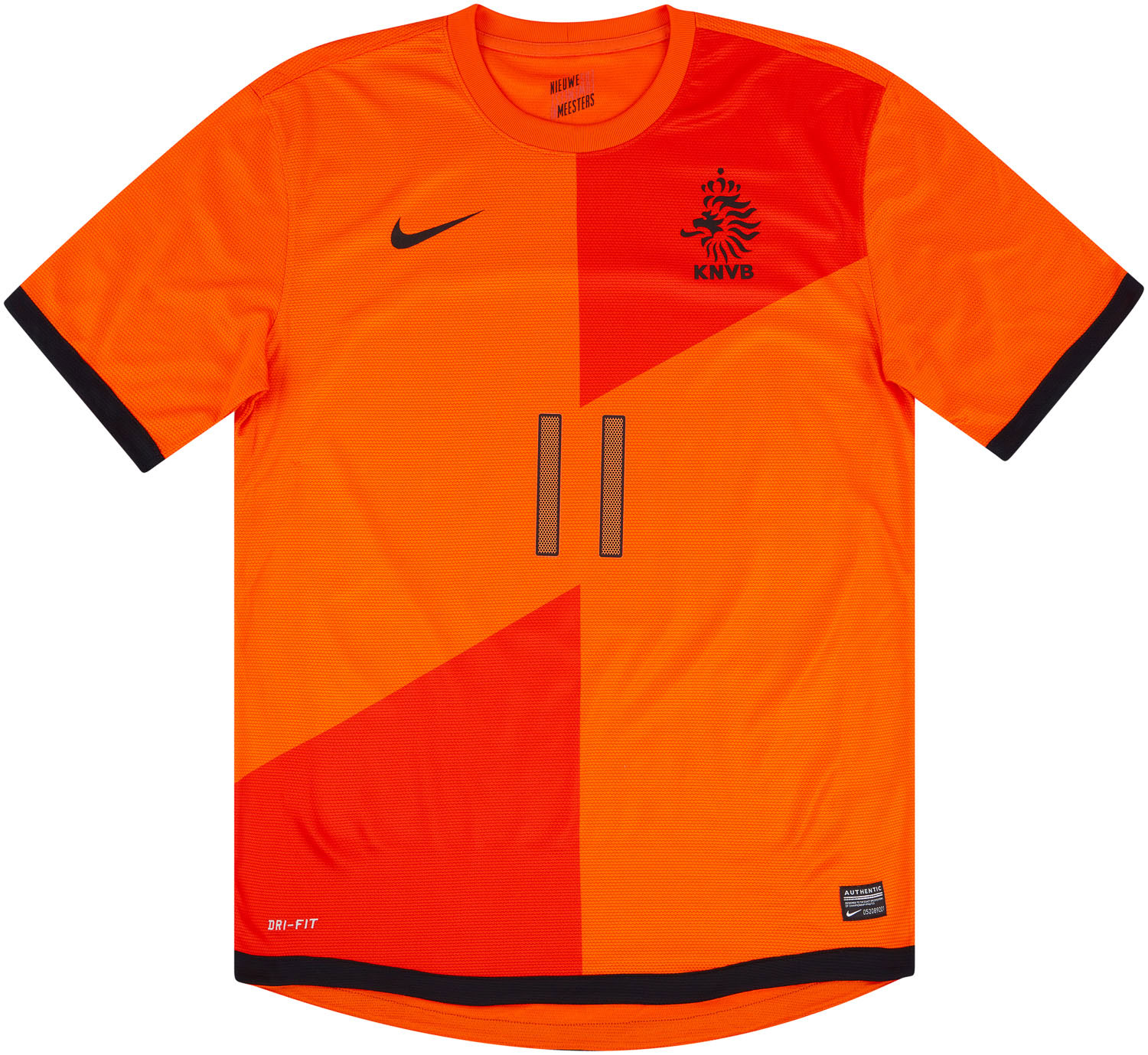 2012-13 Netherlands Home Shirt Robben #11 2012-13 Netherlands Home Shirt Robben #11