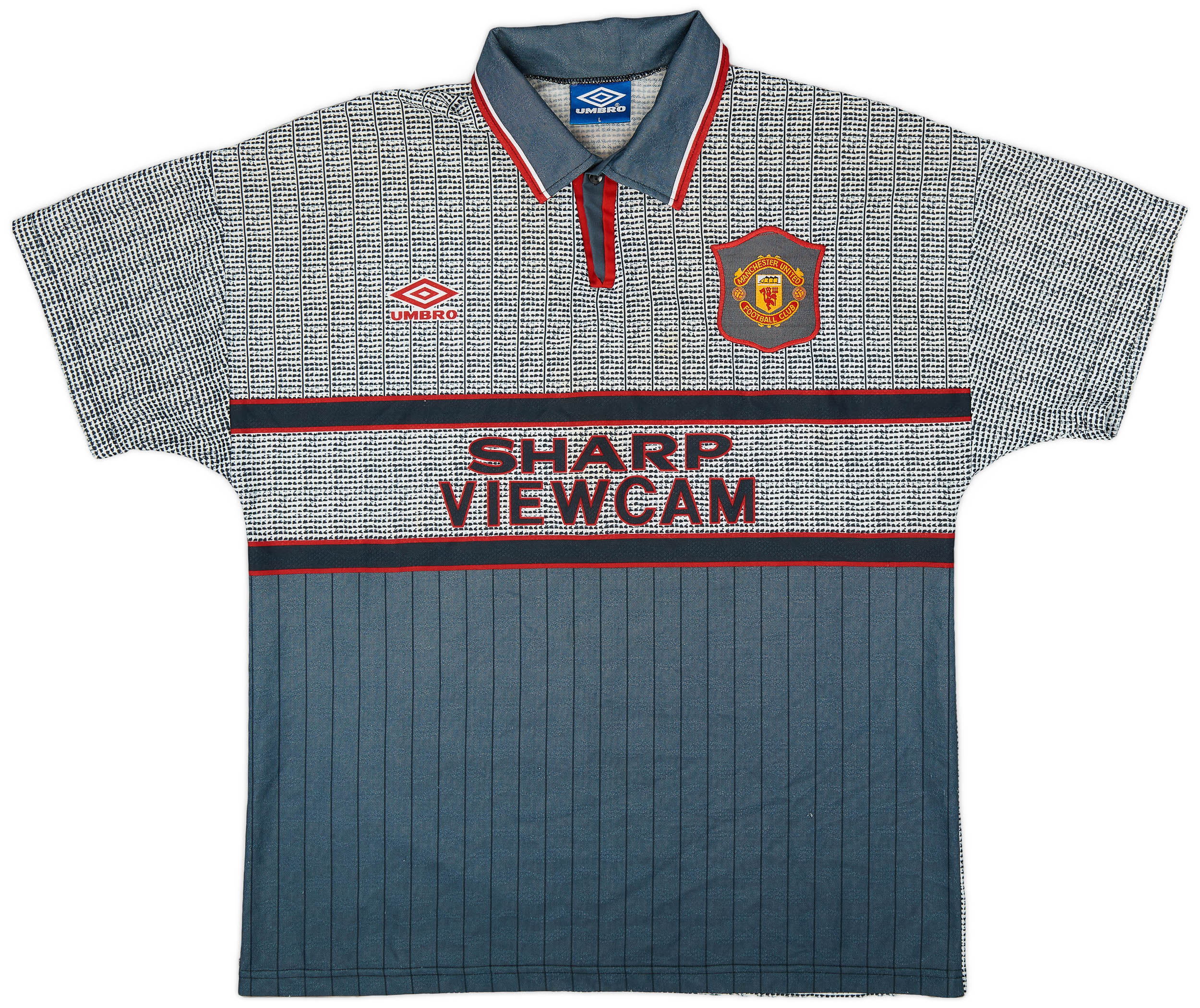 1995-96 Manchester United Away Shirt Cole #17 - 8/10 - (L) 1995-96 Manchester United Away Shirt Cole #17 - 8/10 - (L)