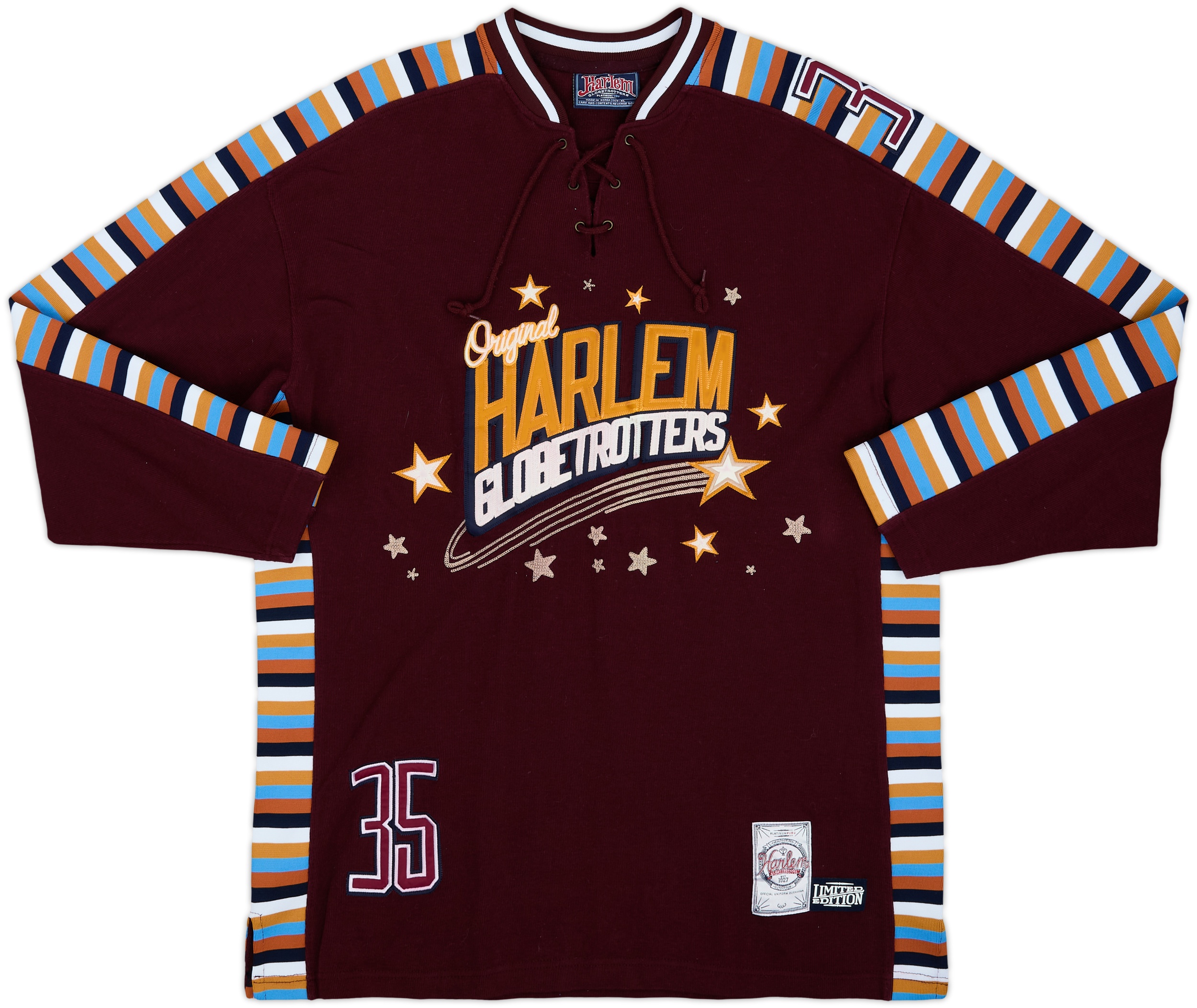2000s Harlem Globetrotters Geese #35 FUBU Hockey Jersey - 7/10 - (XL)