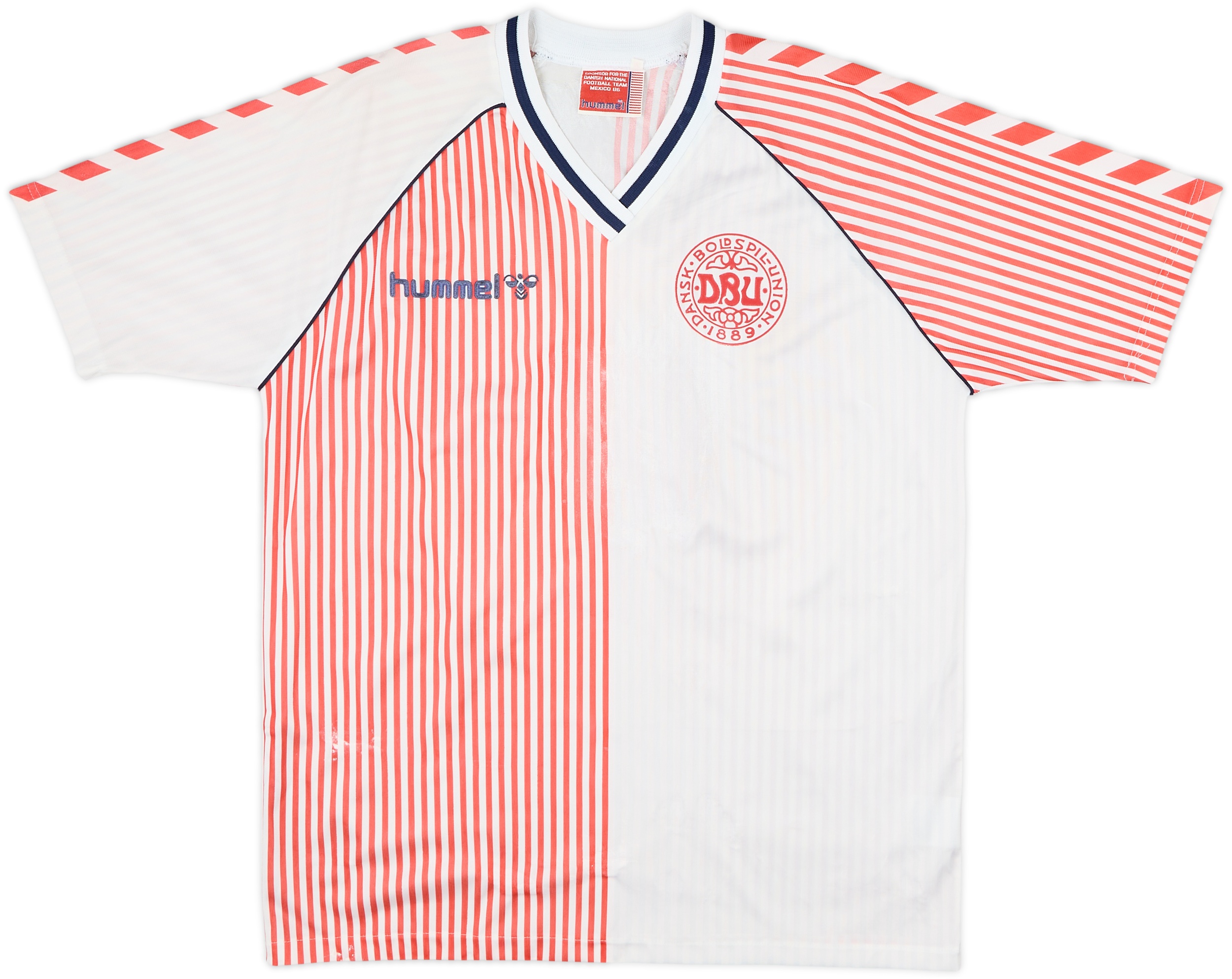 1986 Denmark Away Shirt - 8/10 - (M)