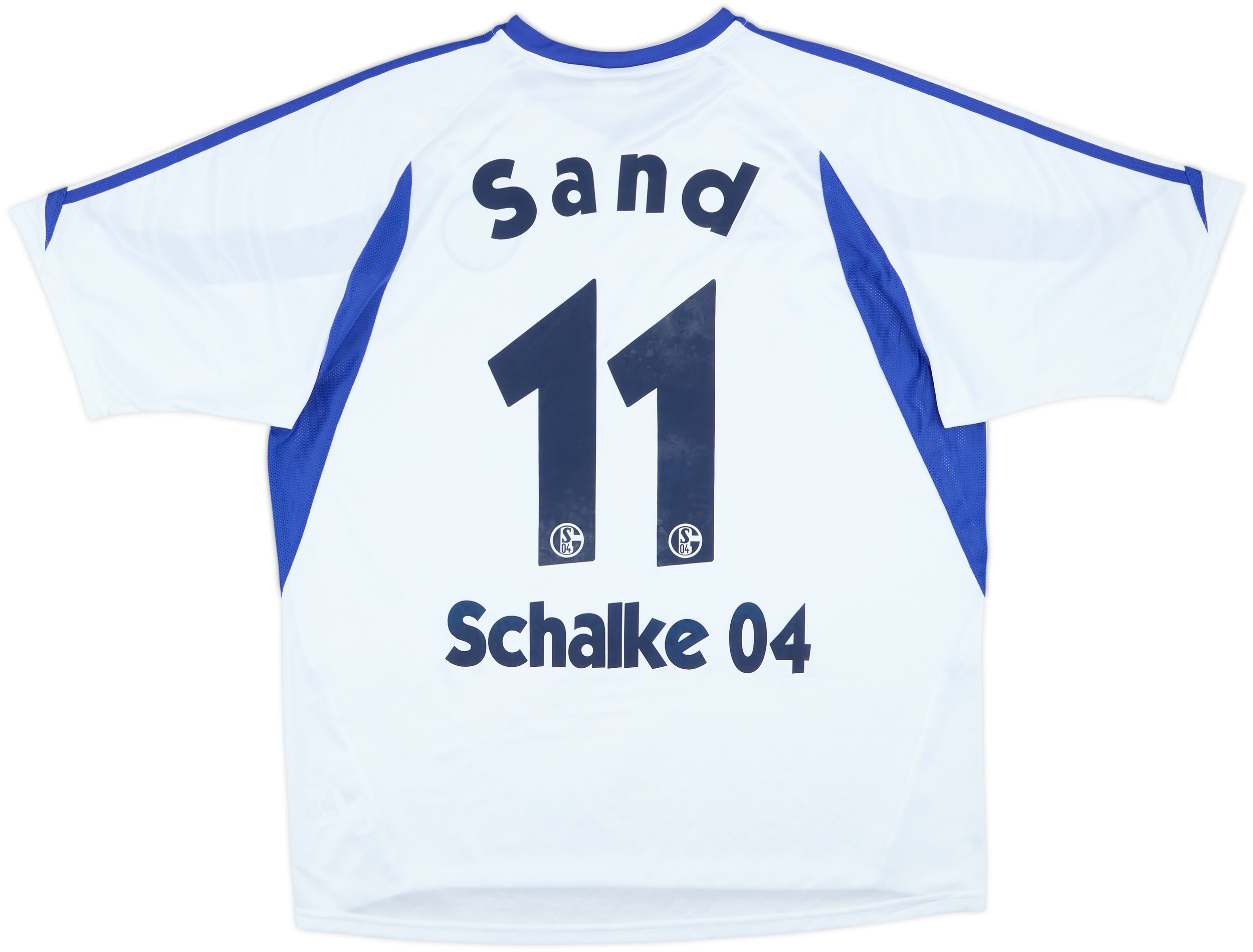 2003-04 Schalke Away Shirt Sand #11 - 8/10 - (XL)