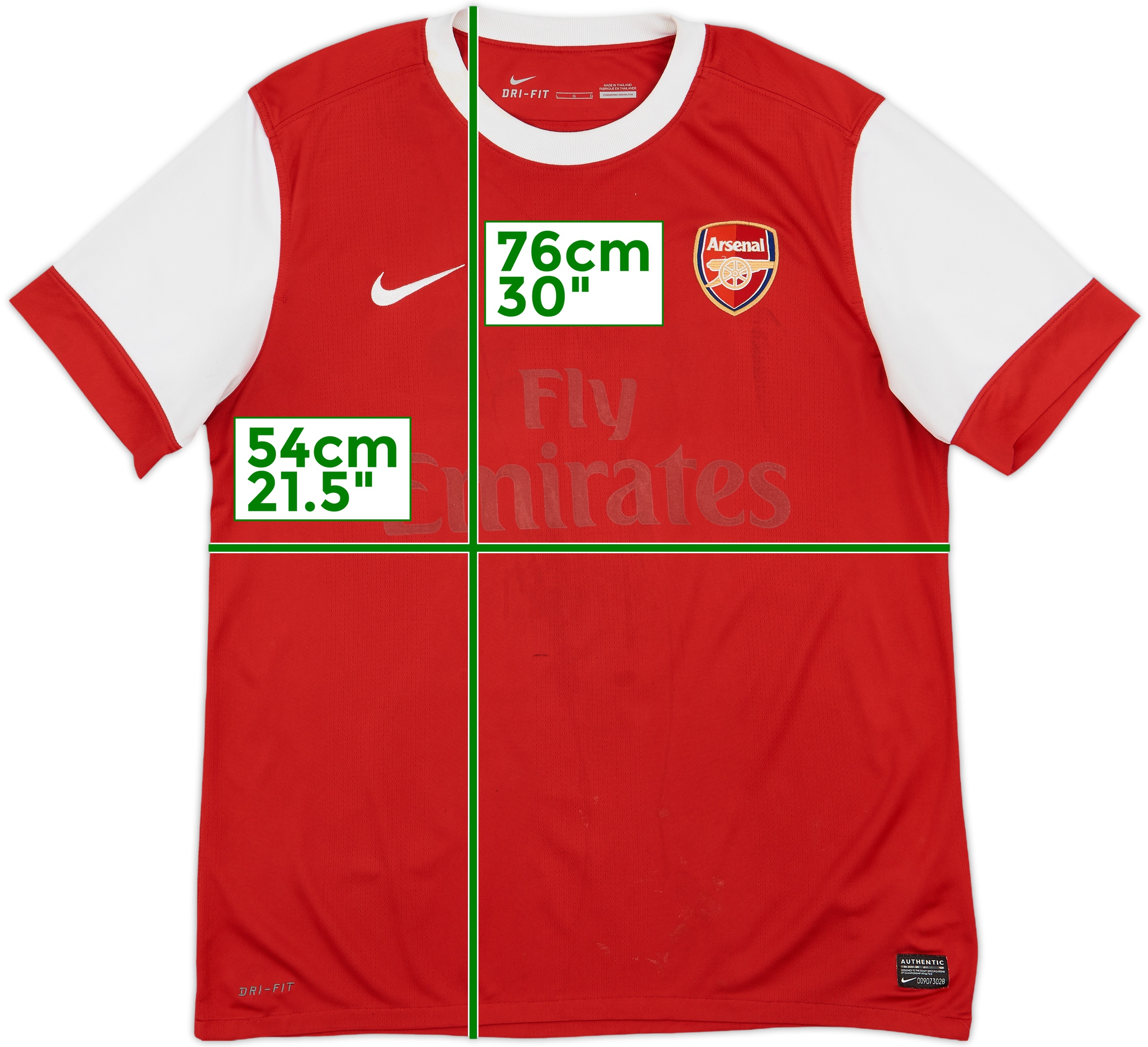 Arsenal シャツ Sサイズ idi6284-99_mvirn5qqv26r2tpj.jpg