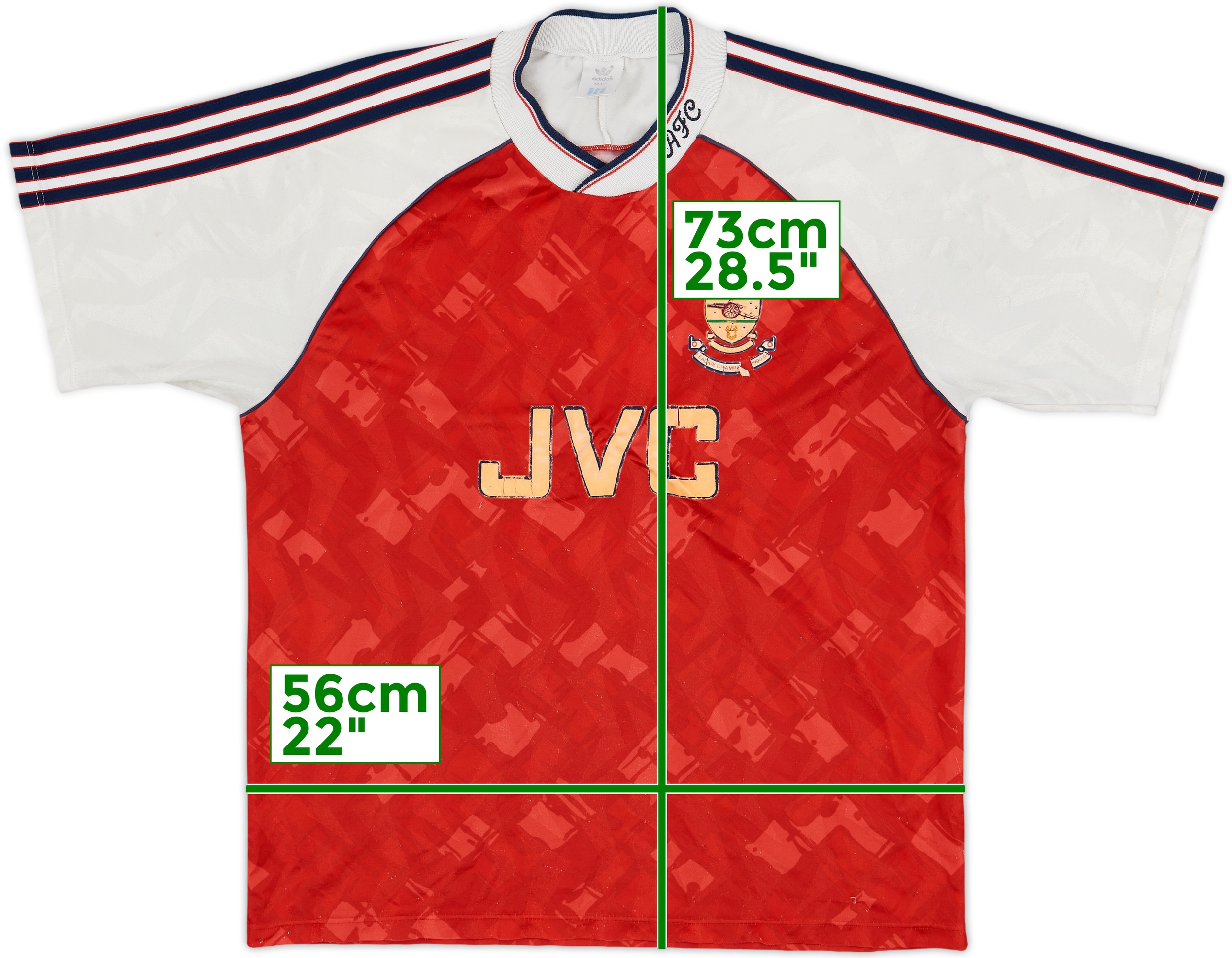 arsenal 1990 shirt