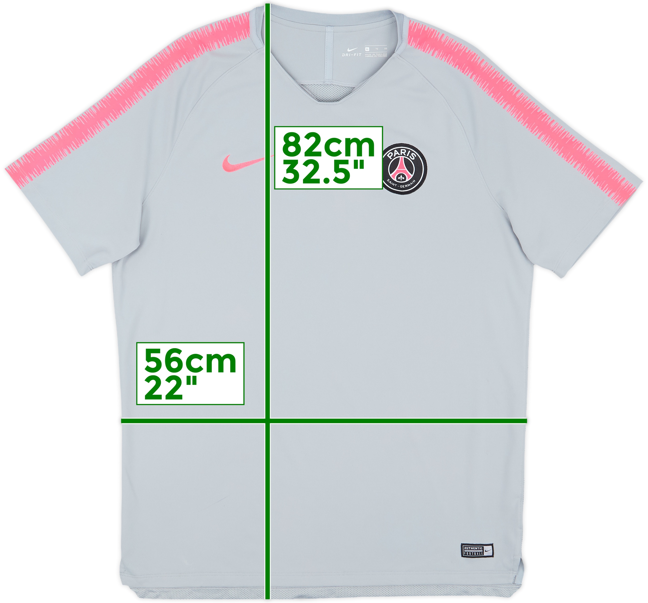 2018-19 Paris Saint-Germain Nike Training Shirt - 8/10 - (XL)
