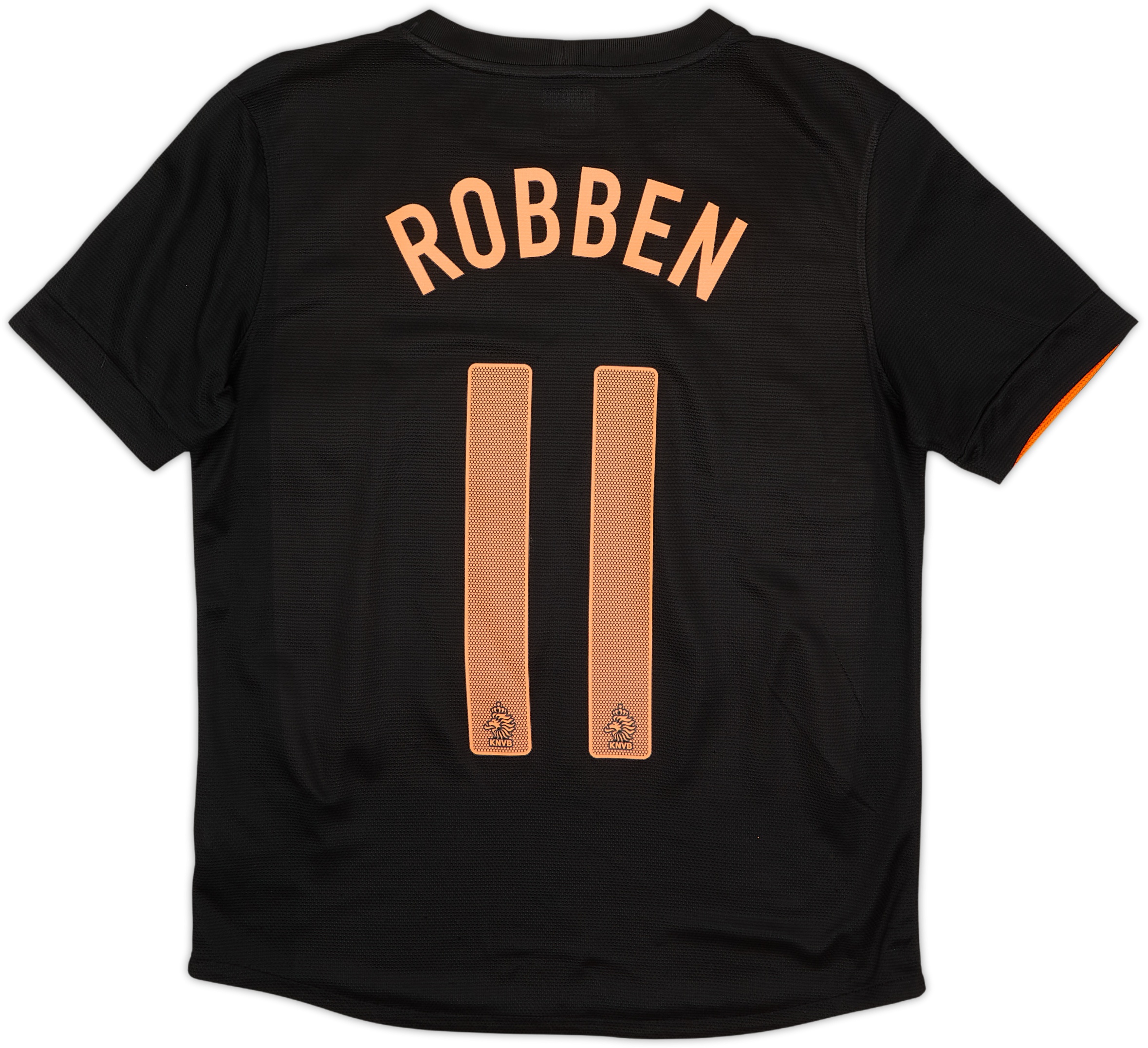 2012-13 Netherlands Away Shirt Robben #11 - 9/10 - (XL.Boys)