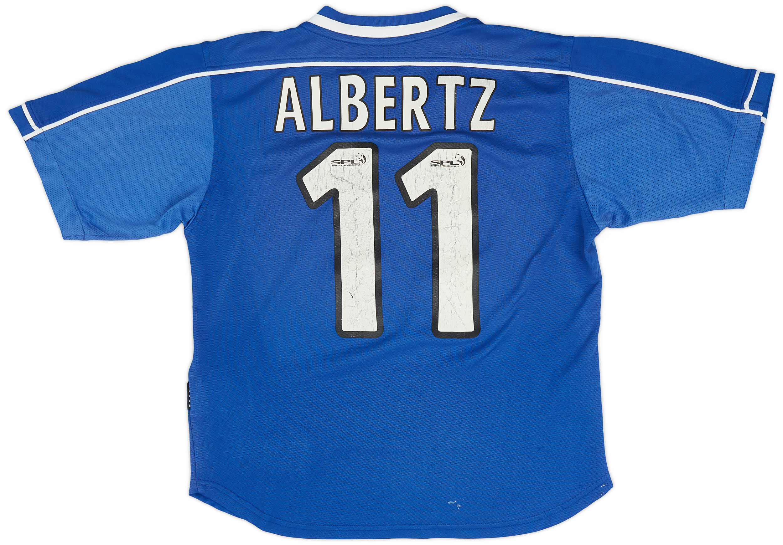 1999 01 Rangers Home Shirt Albertz 11 5 10 L Boys 1999-01-rangers-home-shirt-albertz-11-5-10-l-boys