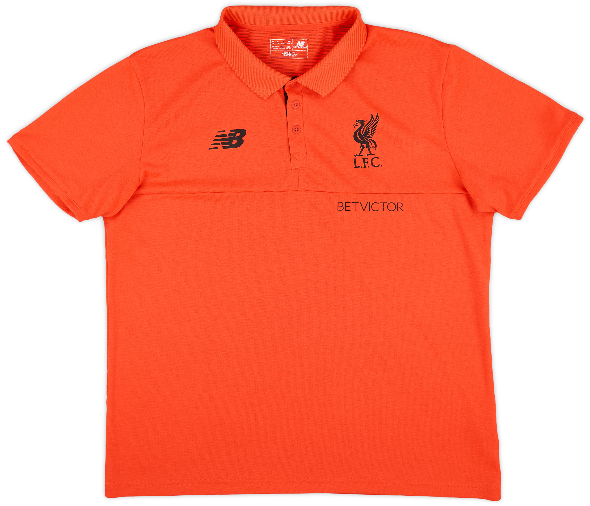 2016-17 Liverpool New Balance Polo Shirt - 8/10 - (XL)