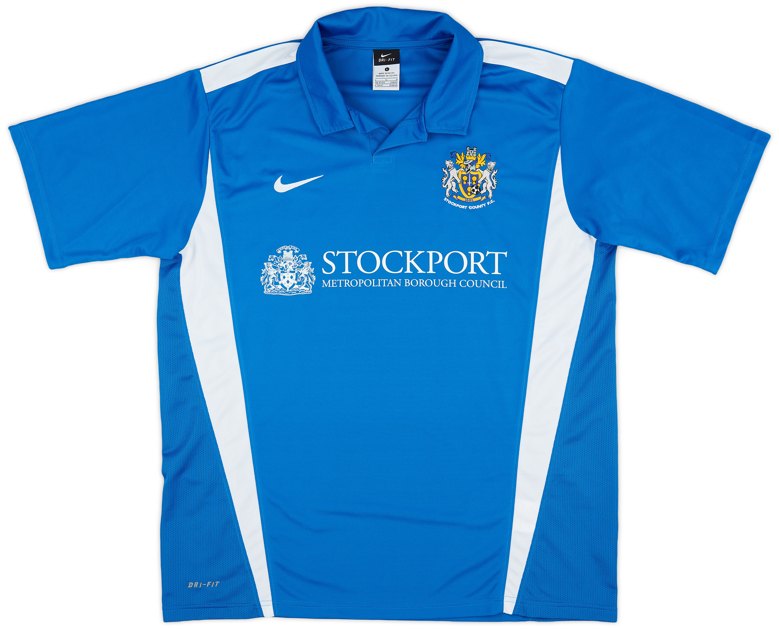 201011 Stockport County Home Shirt 9/10 (L)