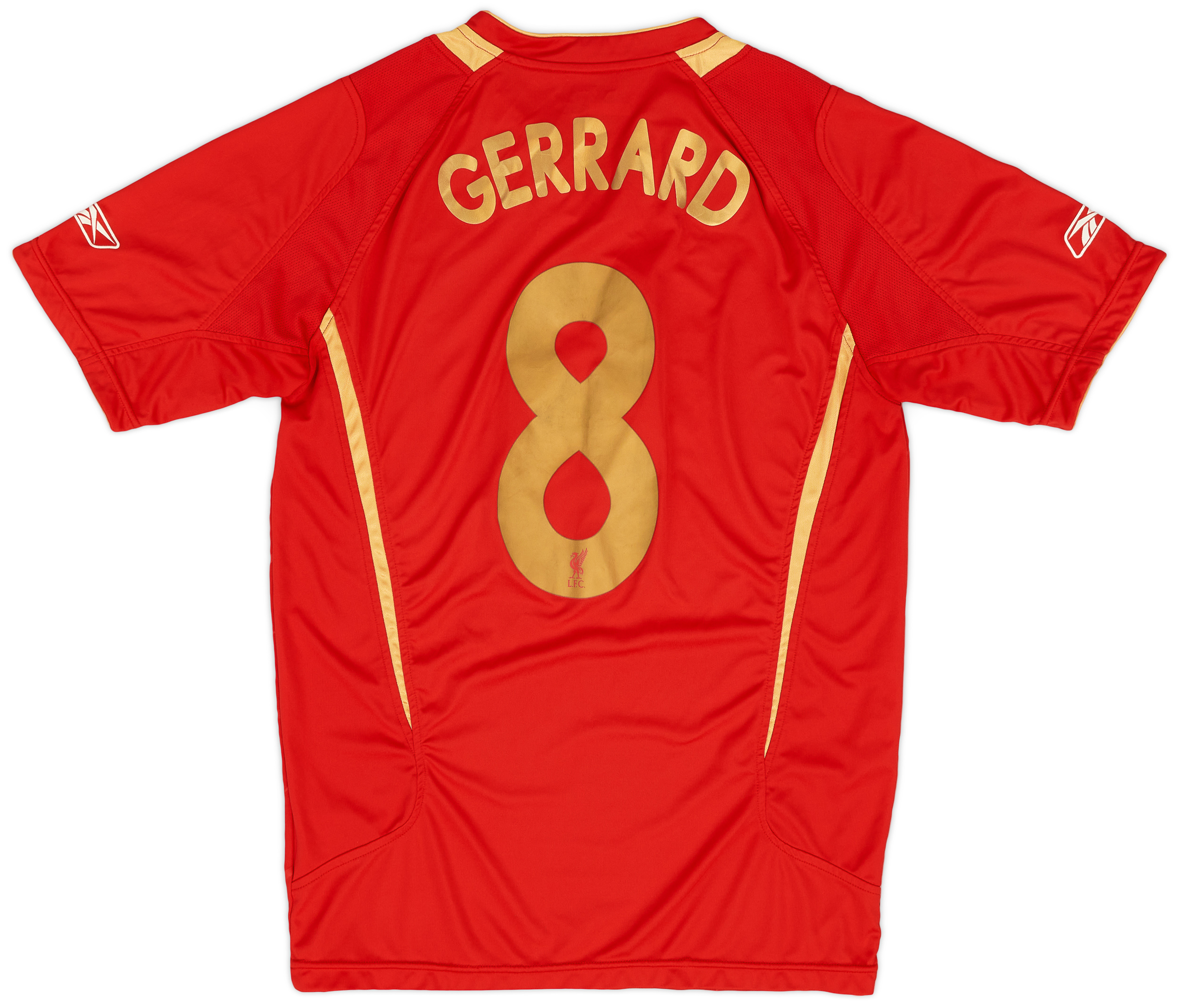 200506 Liverpool CL Home Shirt Gerrard 8 8/10 (S)