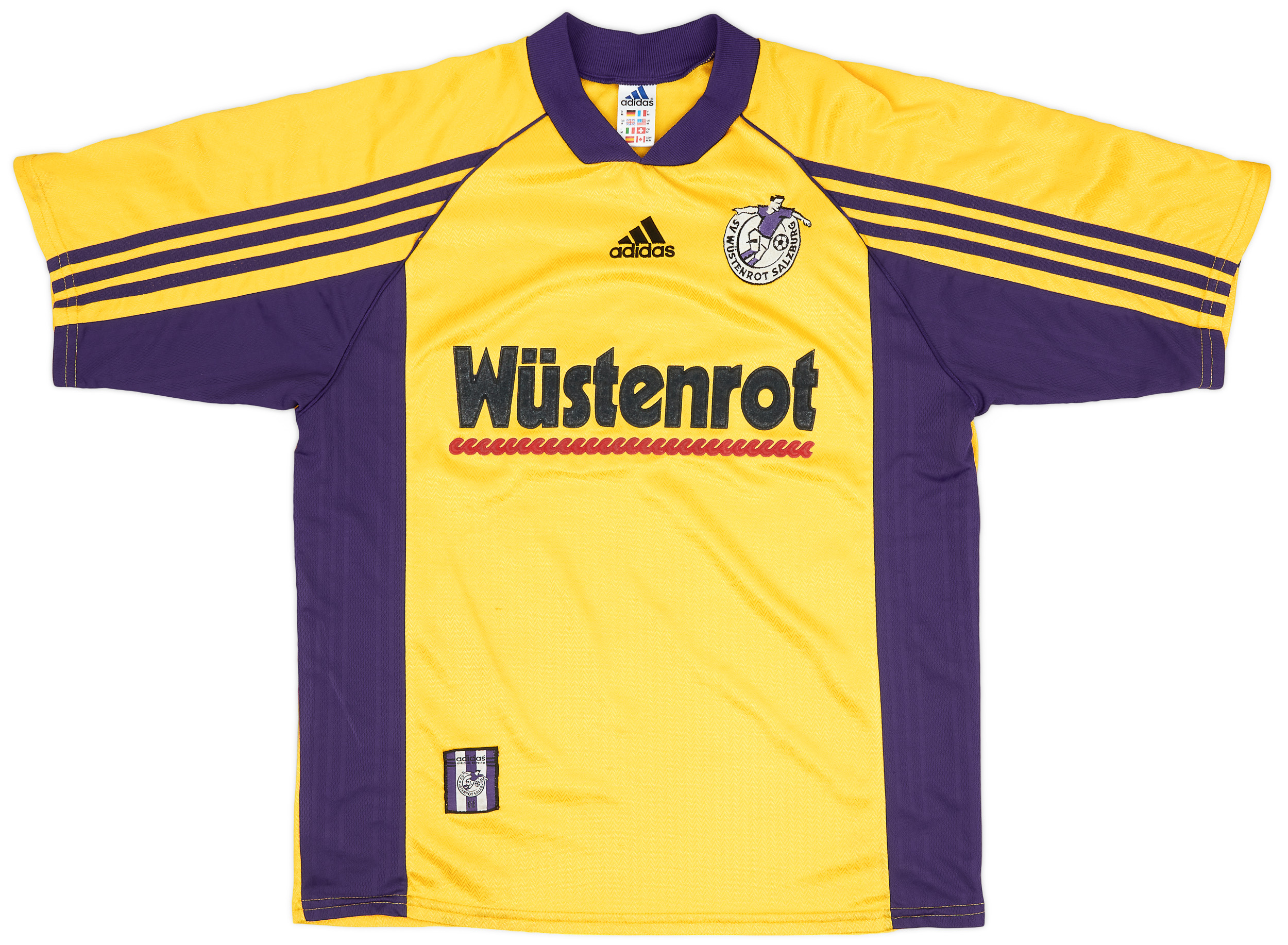 Maillot SV Wüstenrot Salzburg Saison 1996-1997 - Taille S - Maillot De Foot Vintage