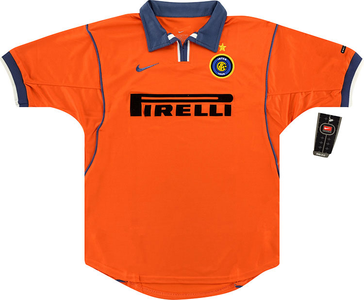 値引中【希少】INTER 2000〜2001 tシャツ 2000-01 Inter Milan Third Shirt (XL.Kids)